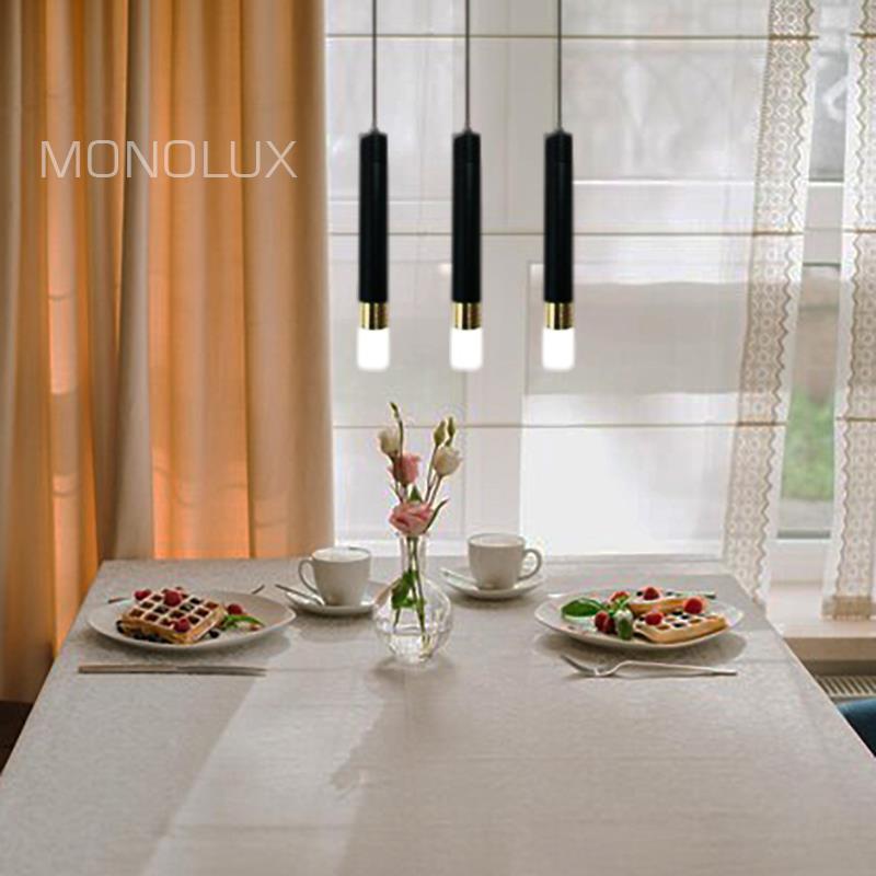 Monolux Pipelight 3'lü Yuvarlak Rozans Boru Sarkıt ML 83110-B-Y3 