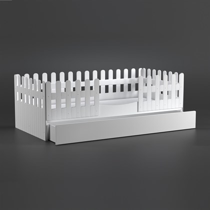 Meltem Smart Soft Montessori Karyola - 90x190 cm (beyaz)