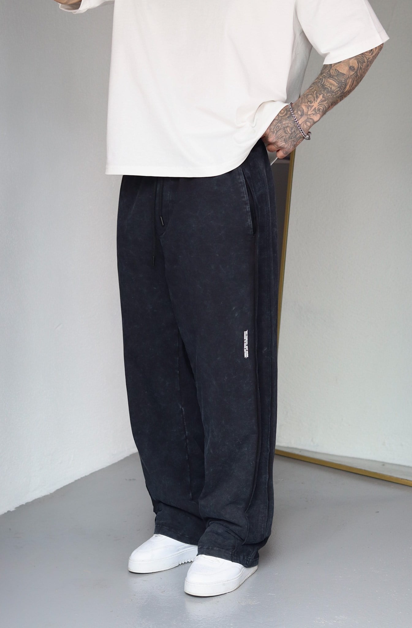 Acid Wash Baggy Eşofman