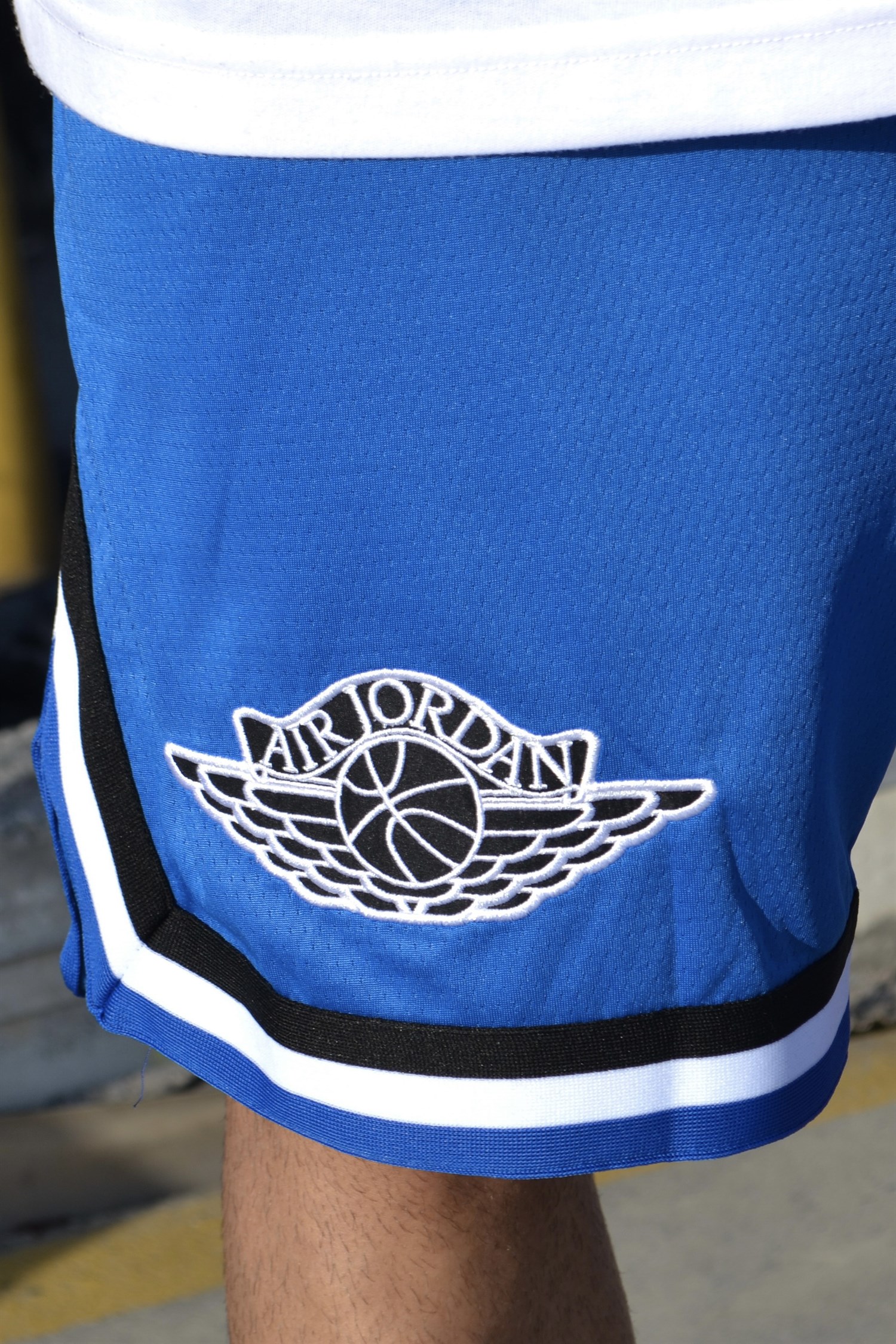 Air mavi basketball şort