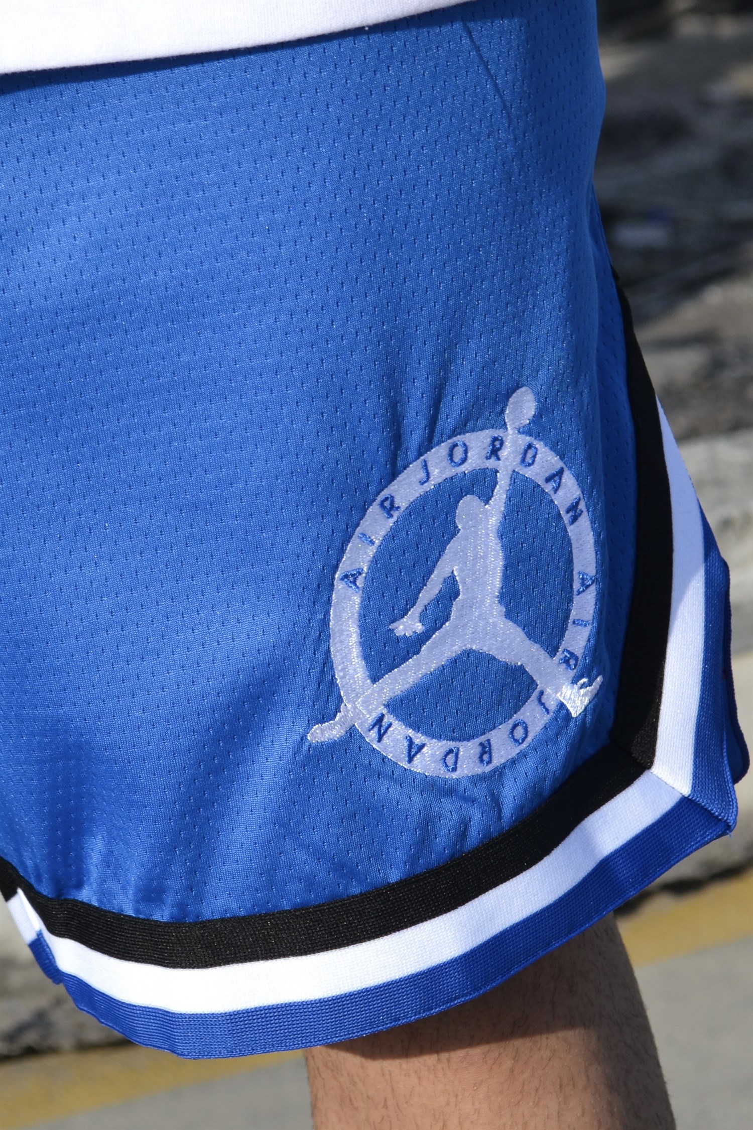 Air mavi basketball şort