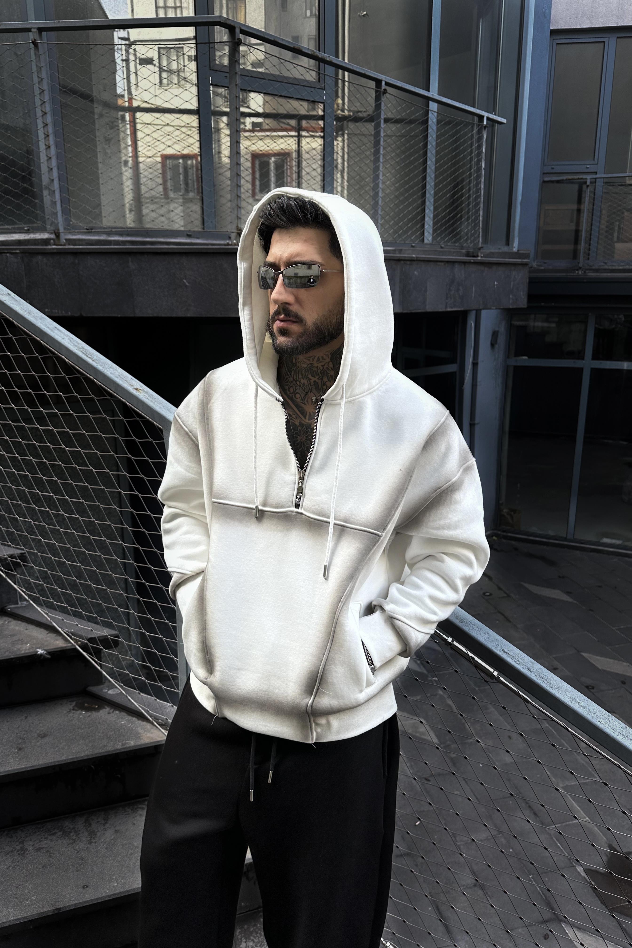 Arctic Edge Oversize Hoodie