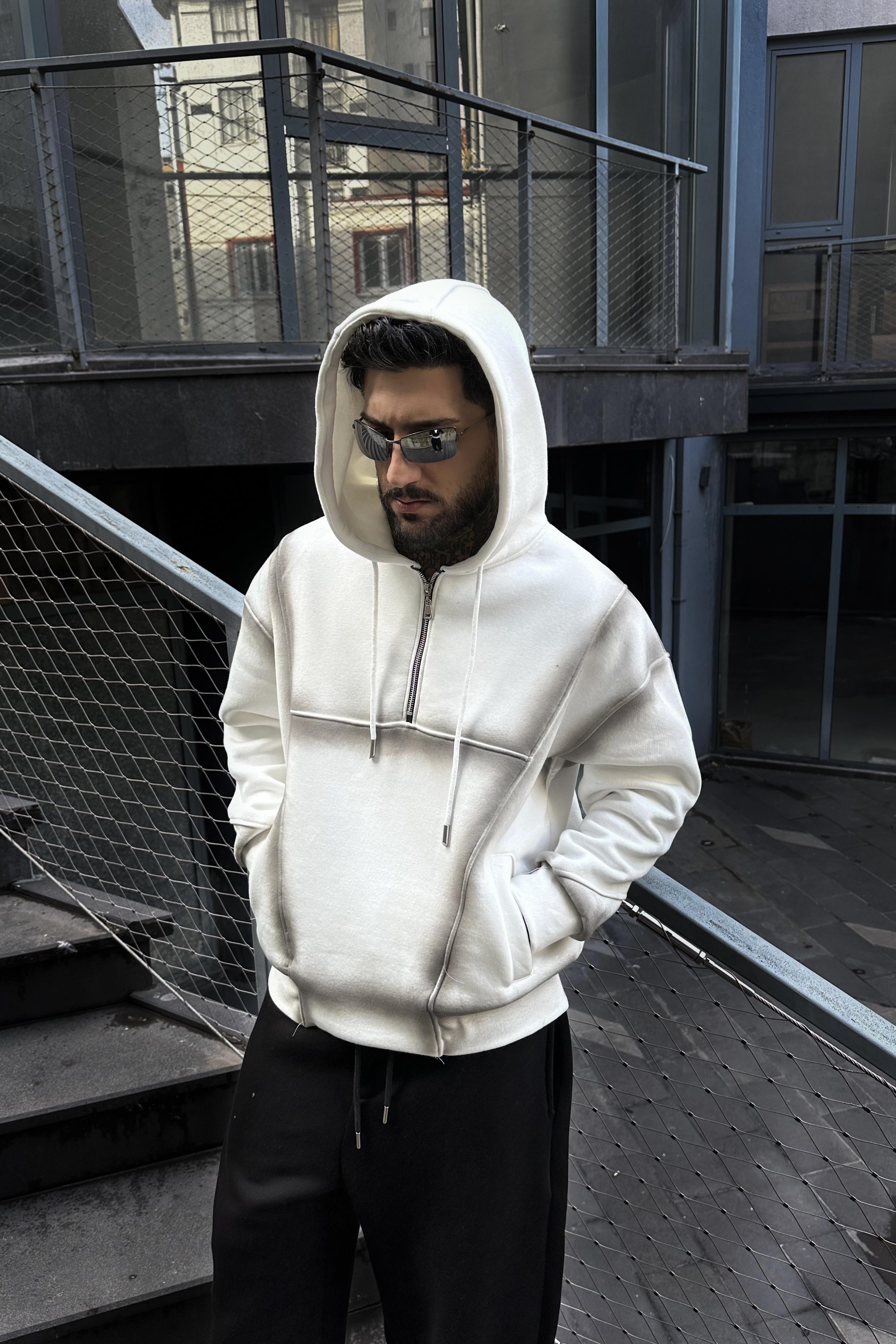 Arctic Edge Oversize Hoodie