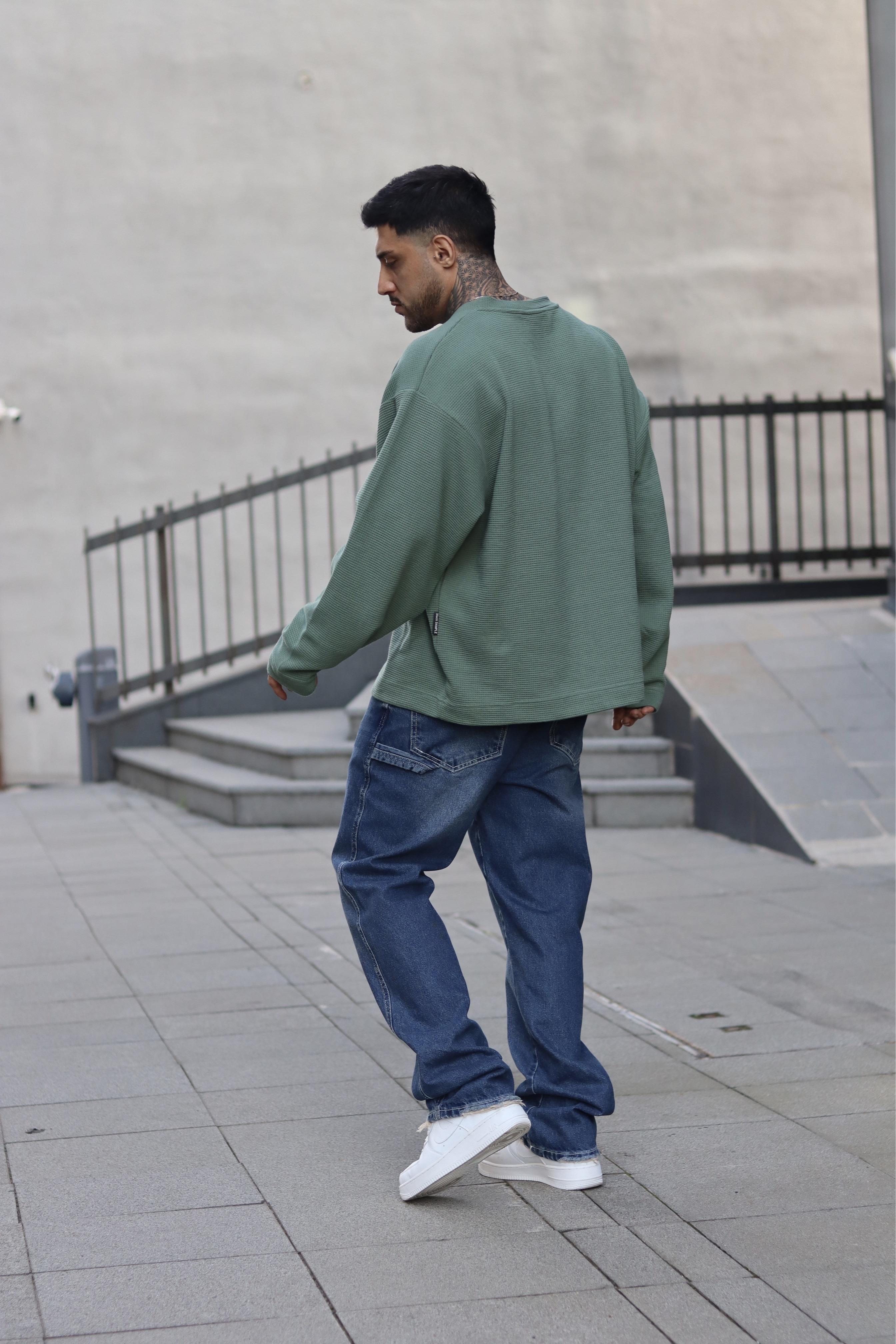Baggy denim pantolon