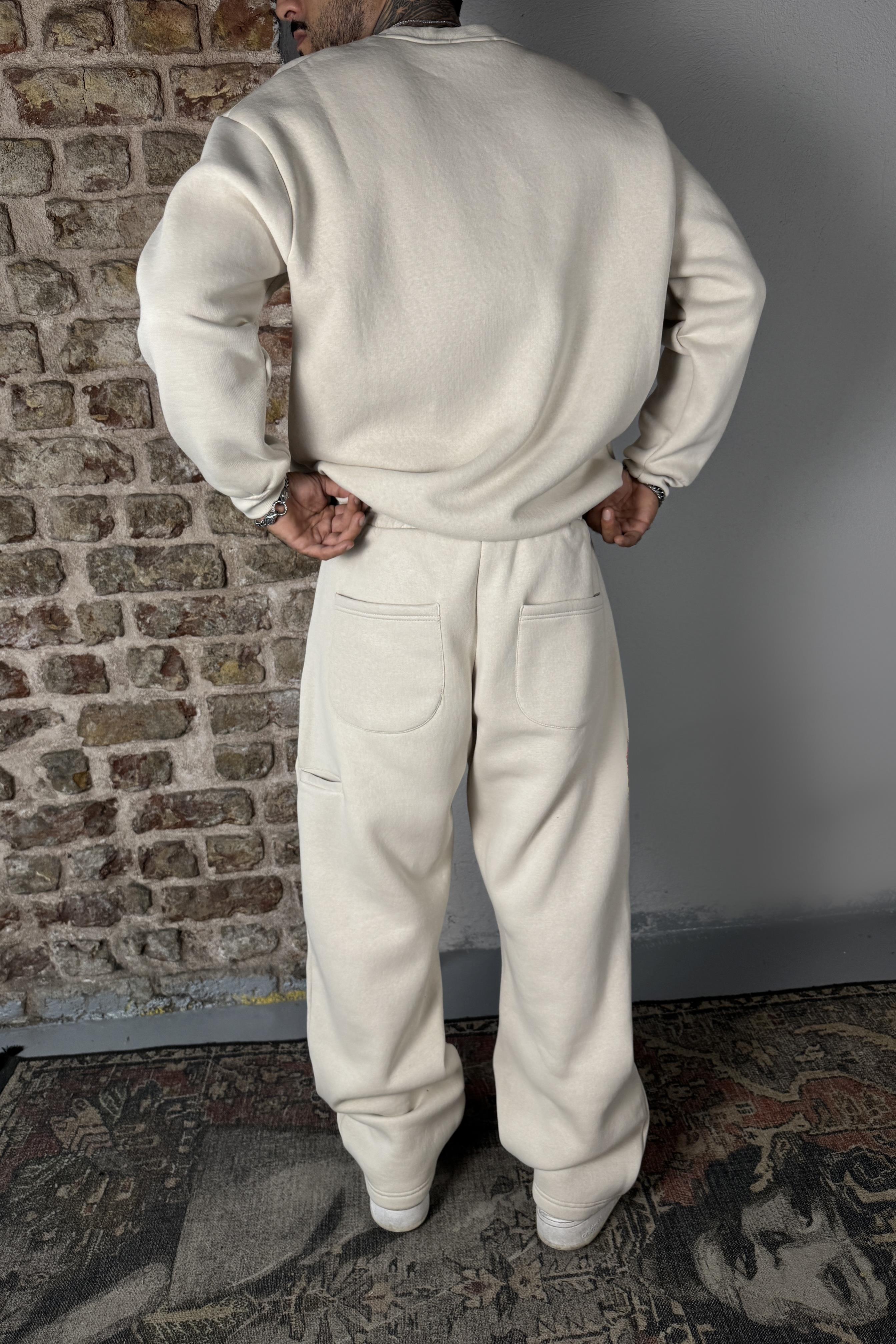 Bej Oversize Set