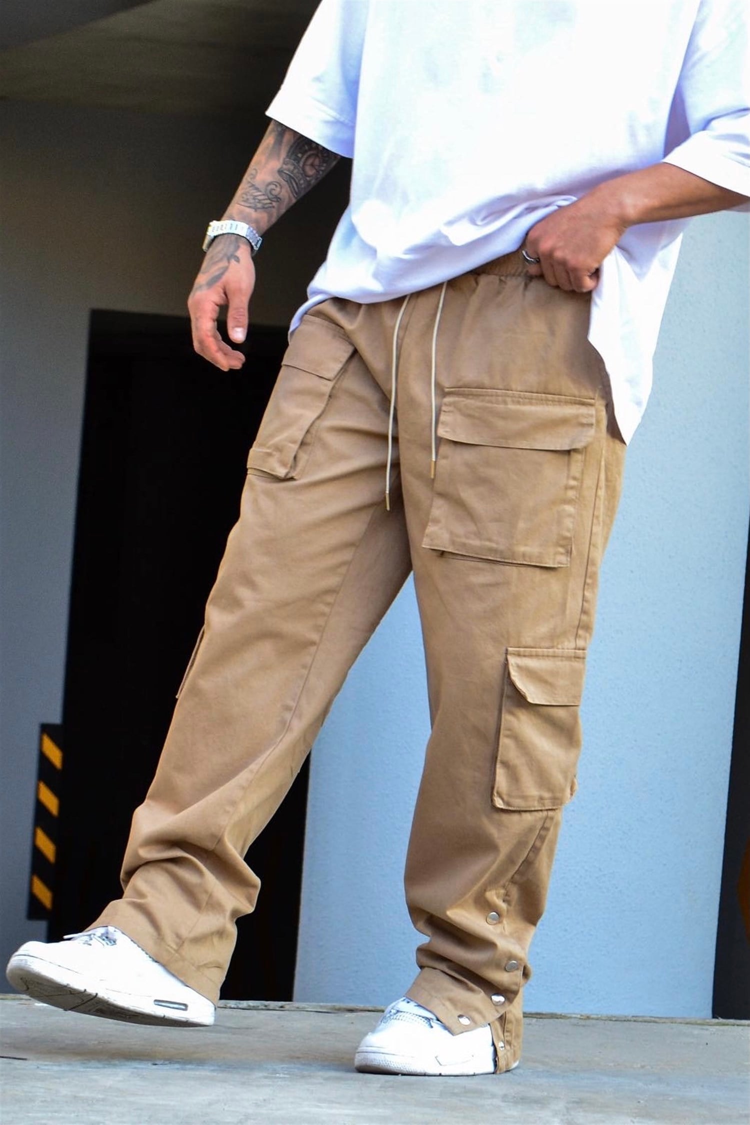 Cargo loose fit pants
