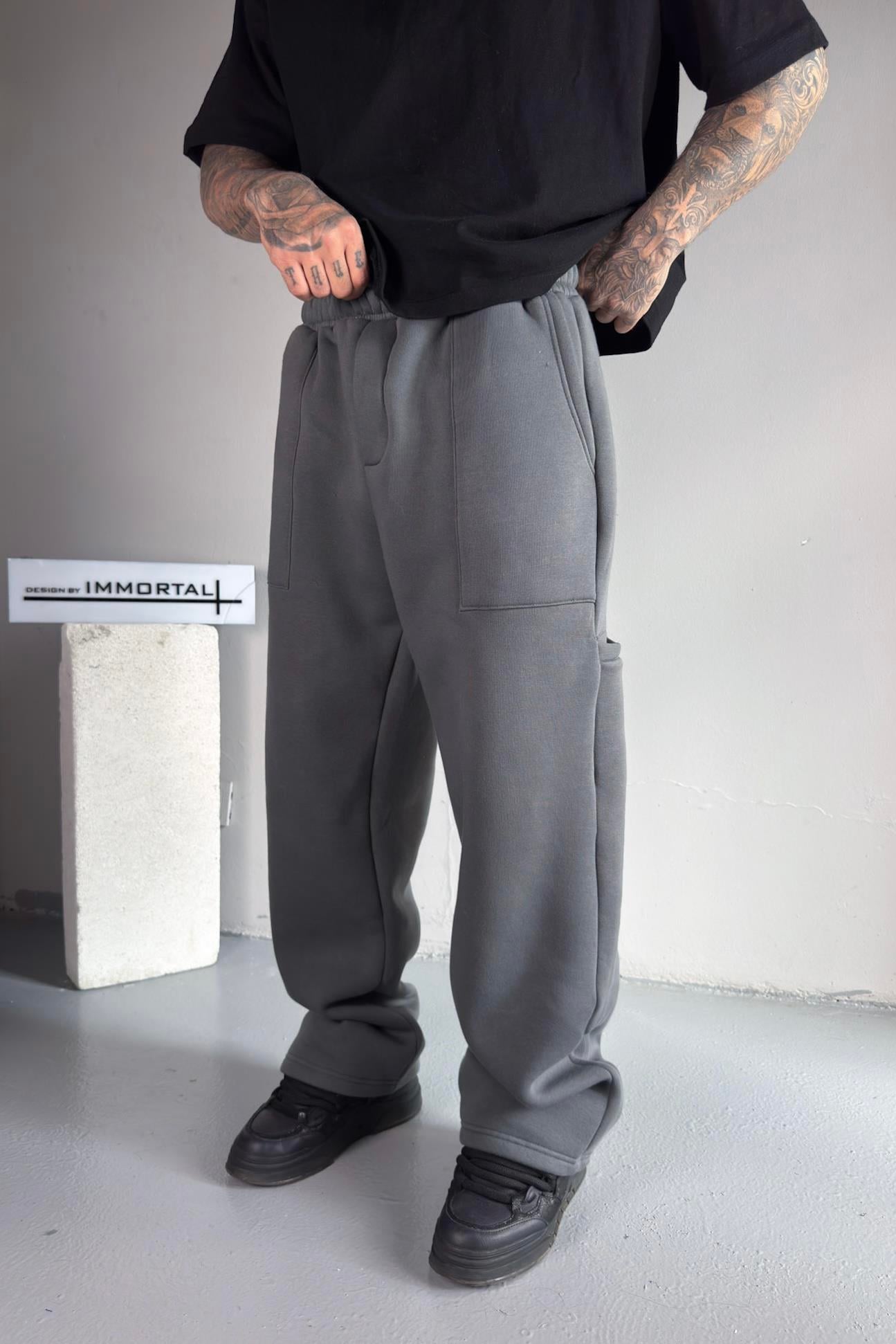 Cold Grey Baggy Eşofman