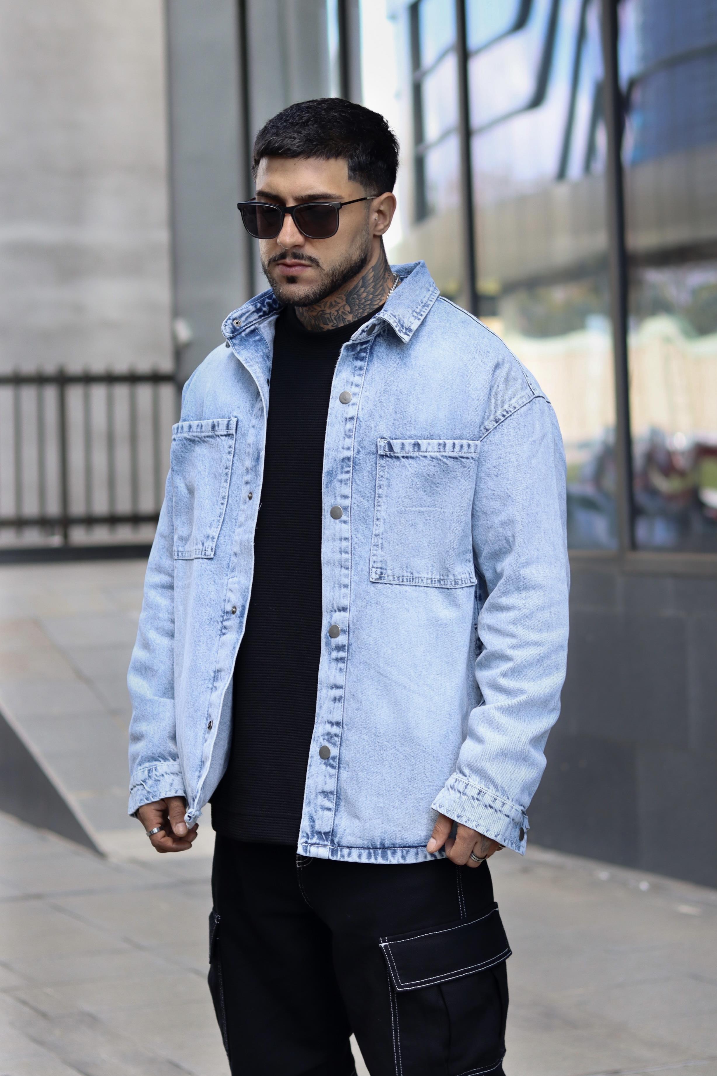 Denim ceket