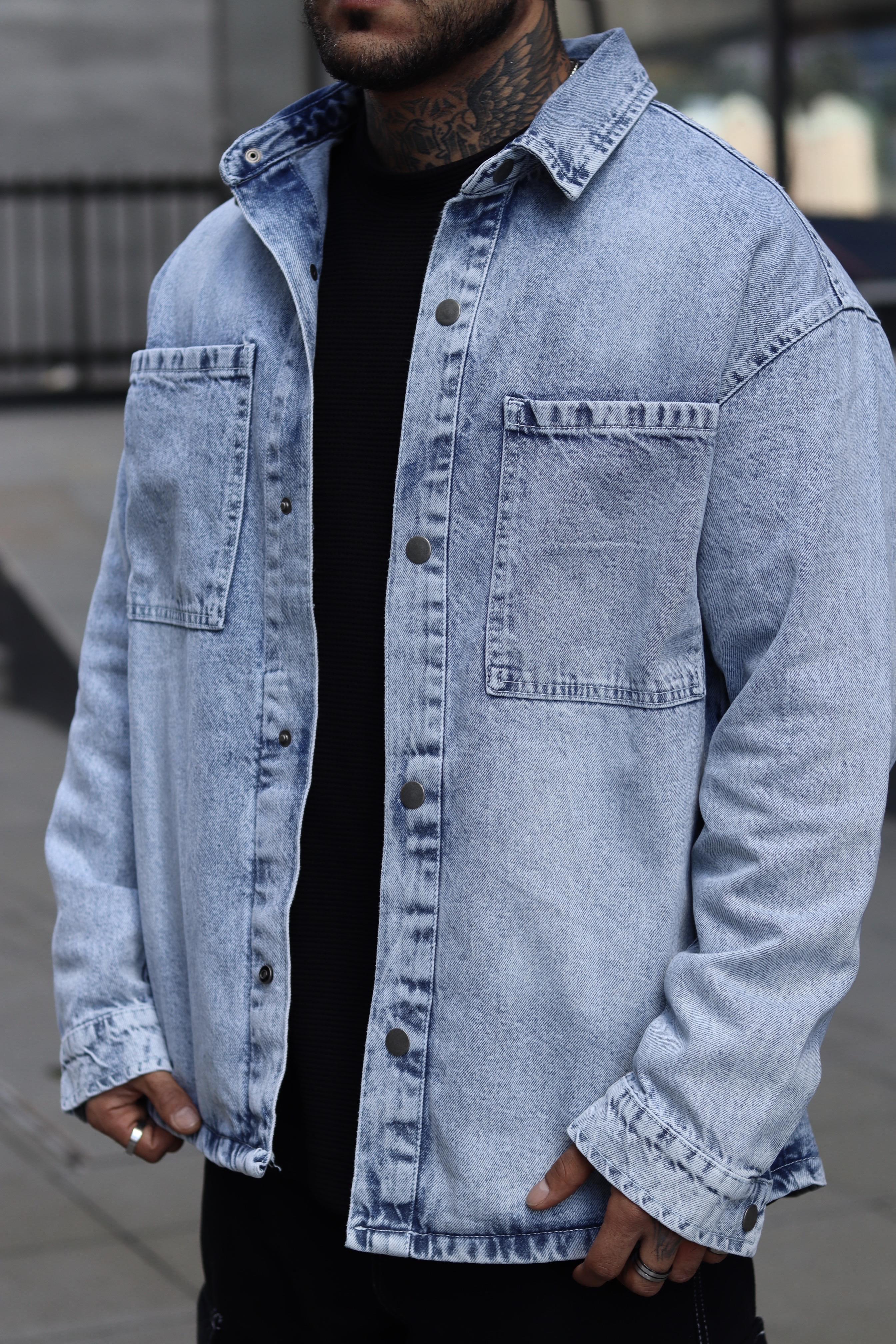 Denim ceket