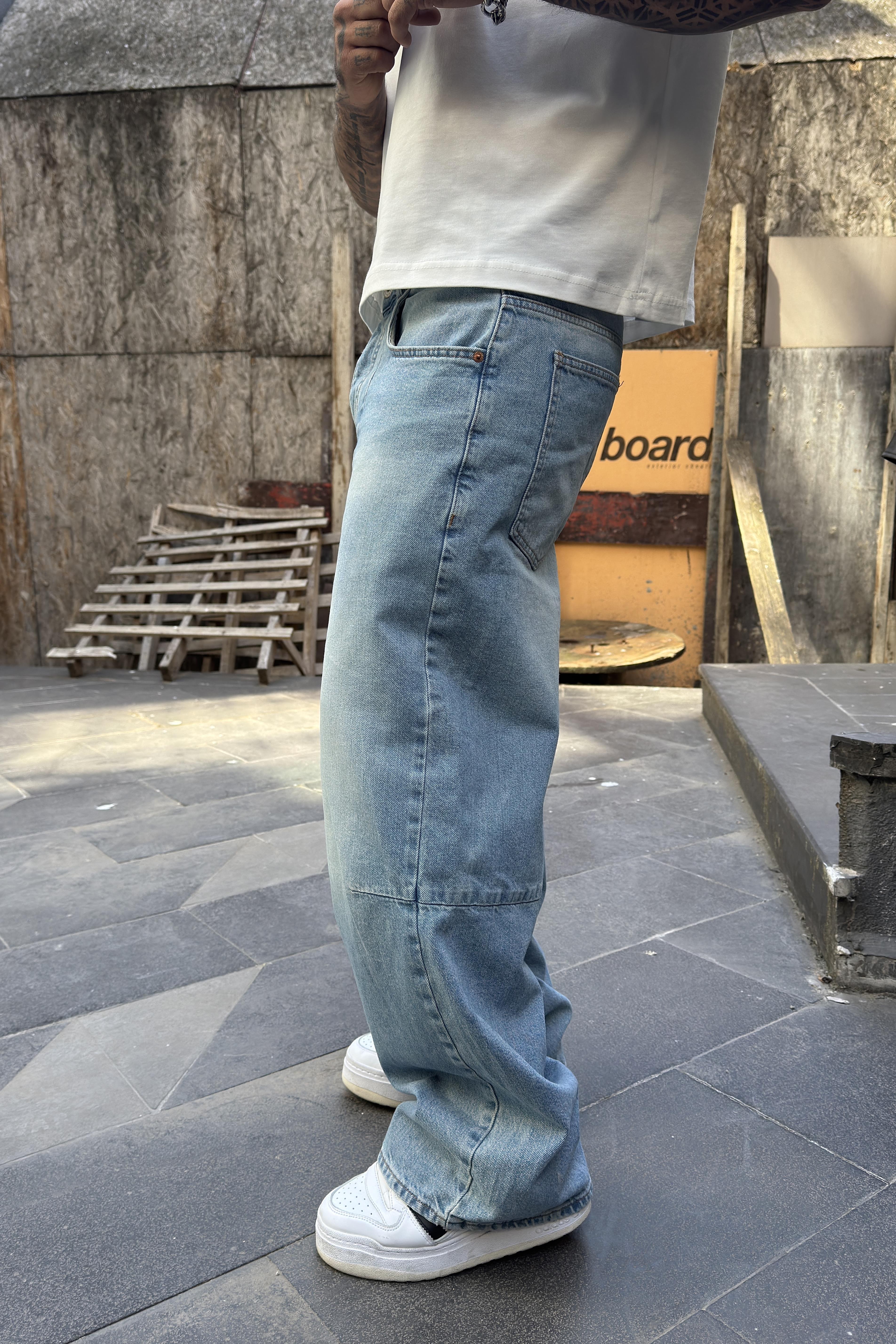 Fade Line Baggy Pantolon