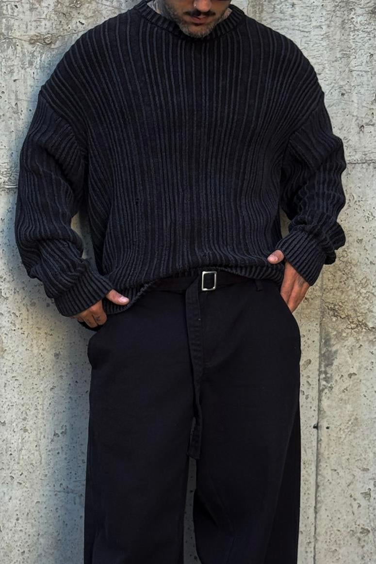 Fitilli Heayv Oversize Kazak