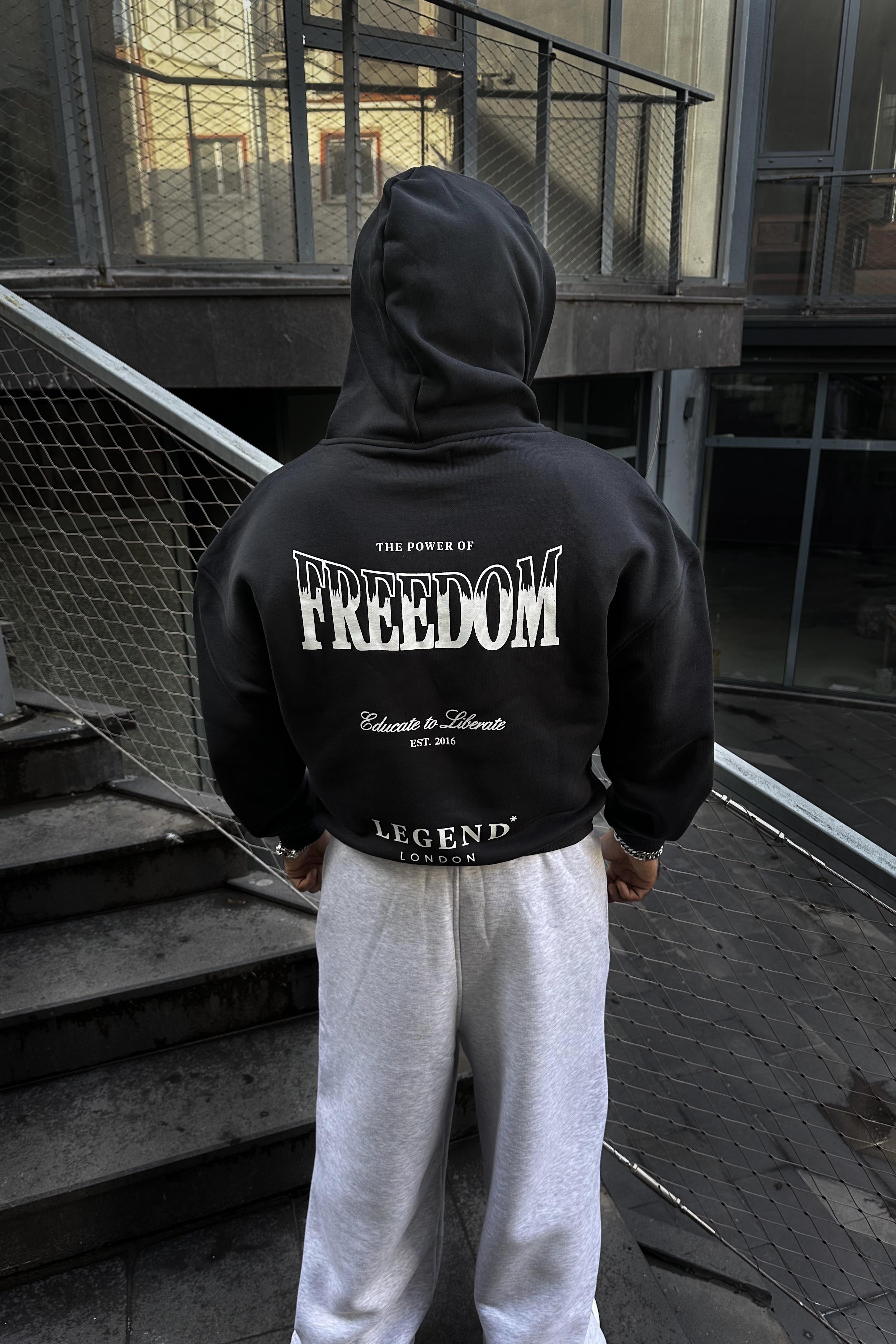 Freedom oversize hoodie