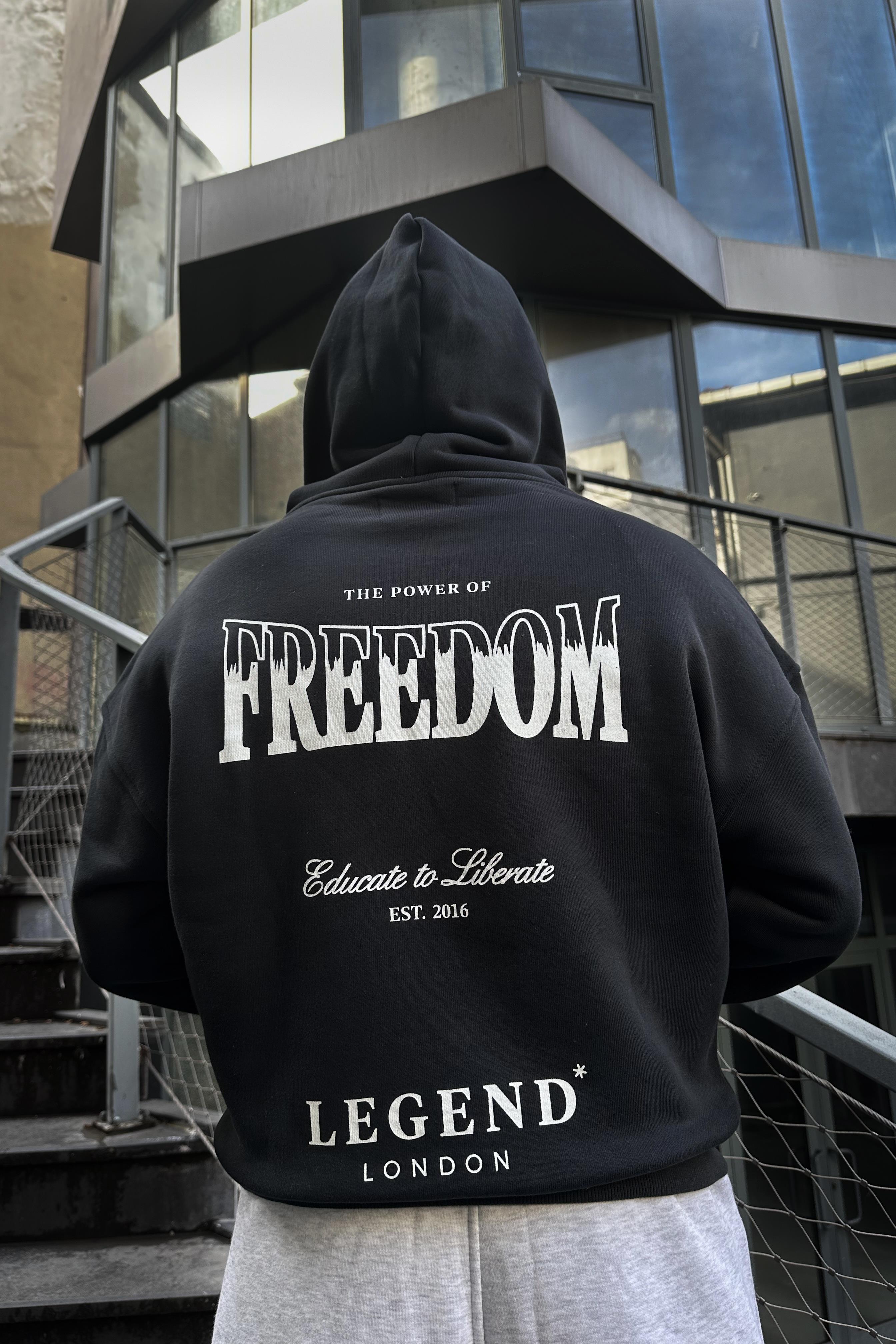 Freedom oversize hoodie