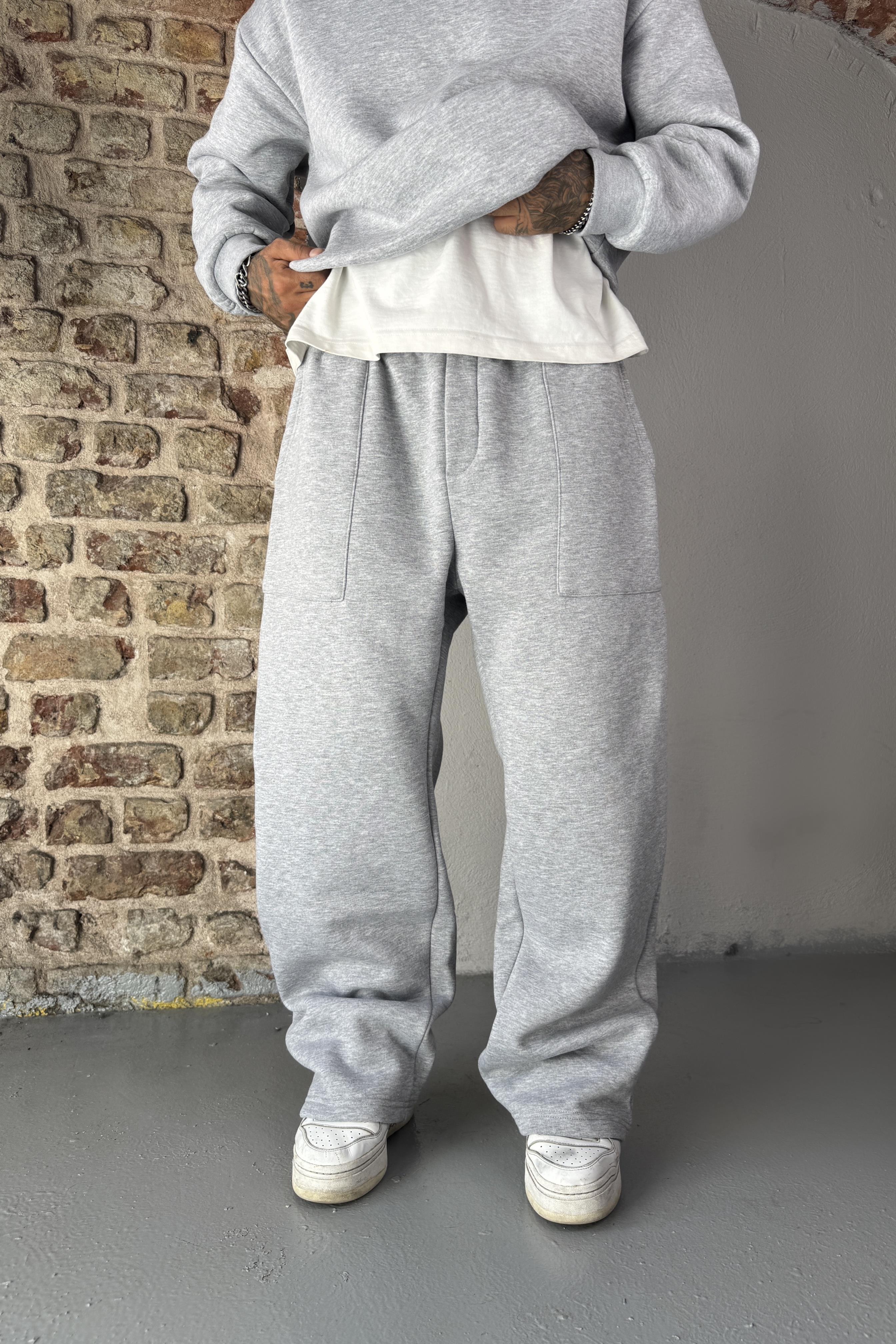Greymelange Oversize Set