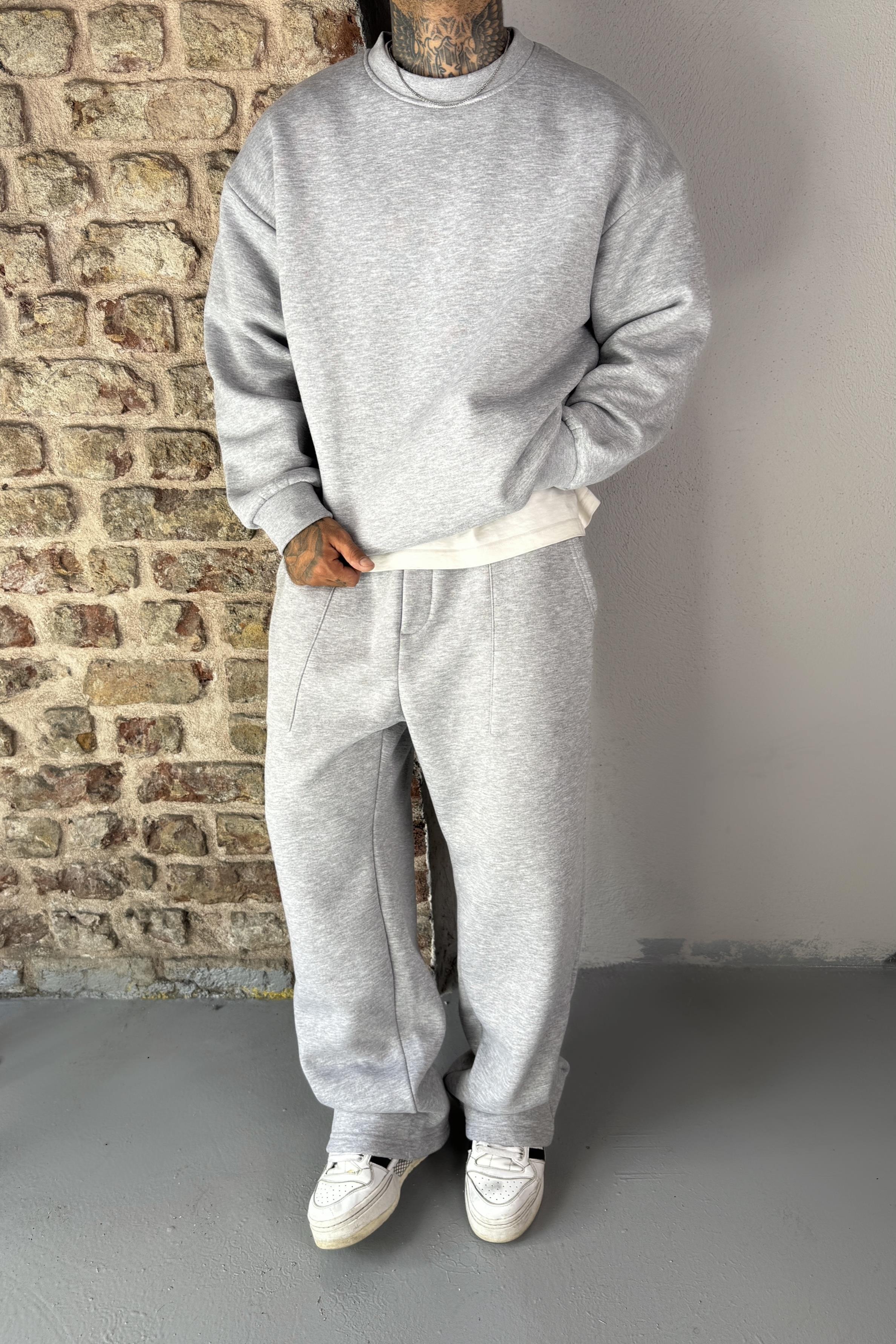Greymelange Oversize Set