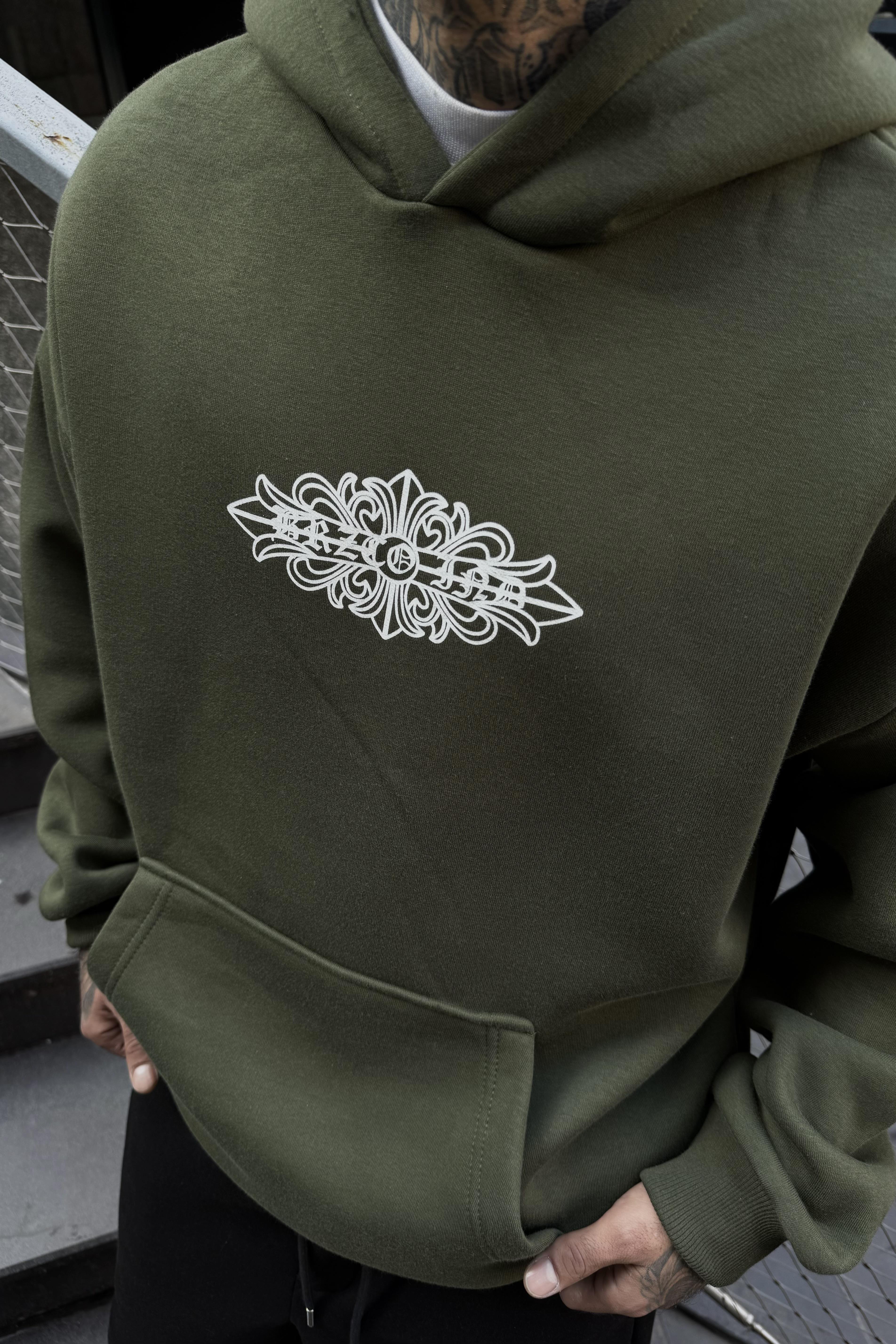 Haki Burzaco oversize hoodie