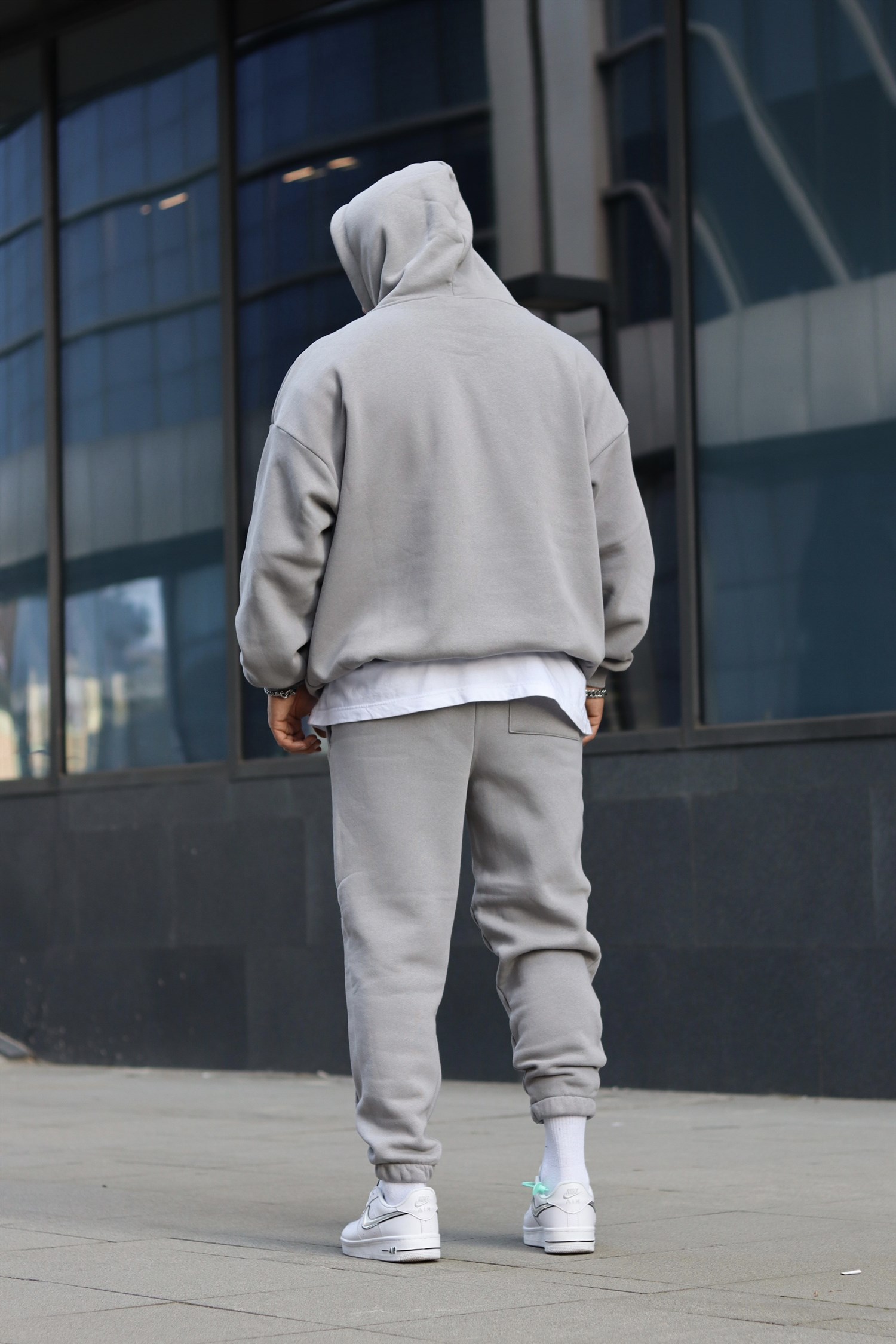 ice gri oversize takım