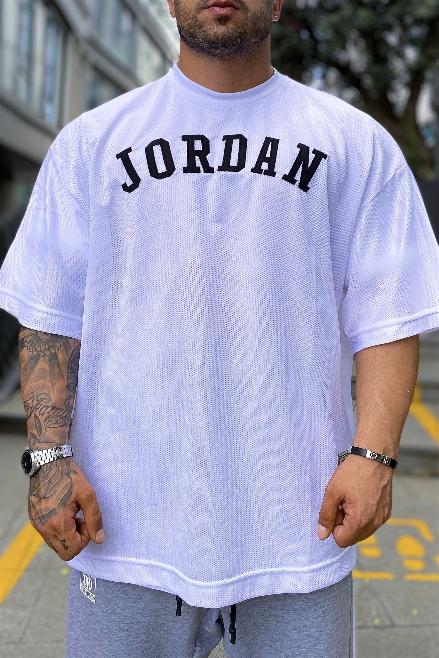 Jordan 23 collage series white