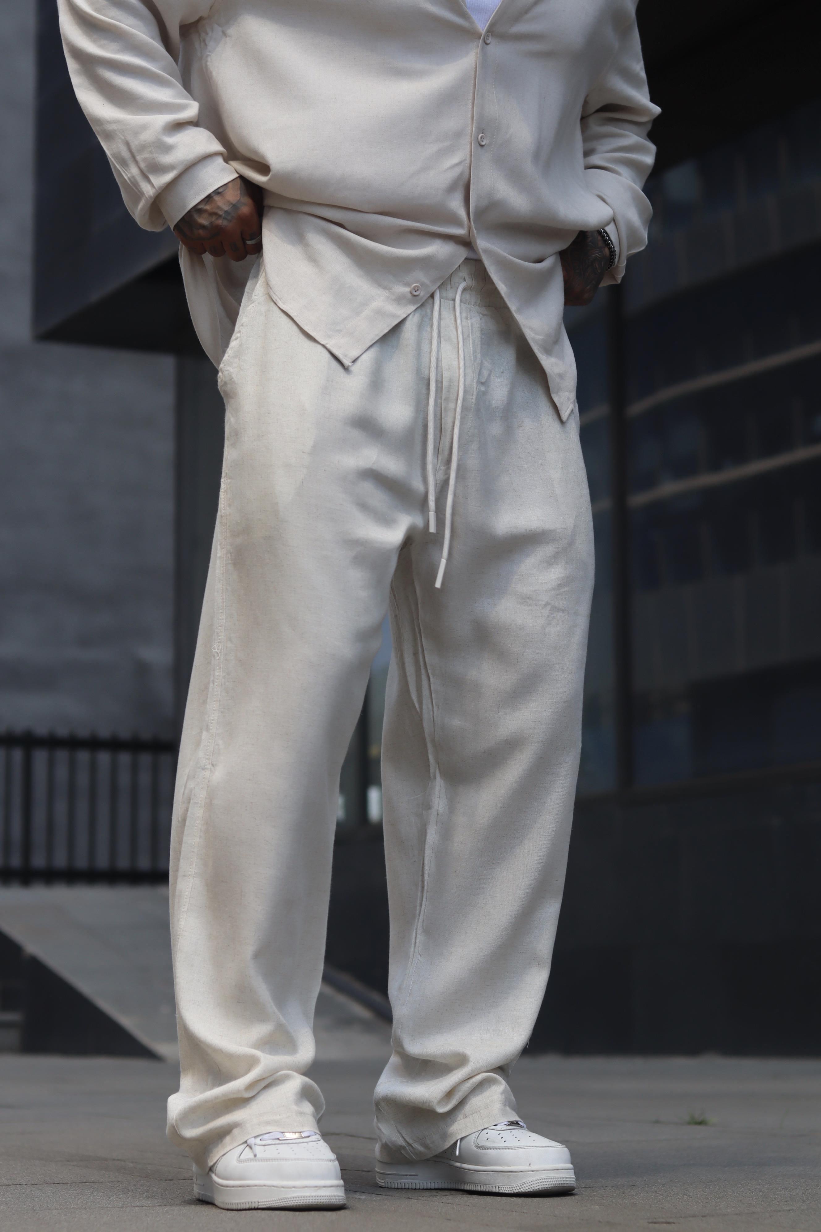 Keten baggy pantolon