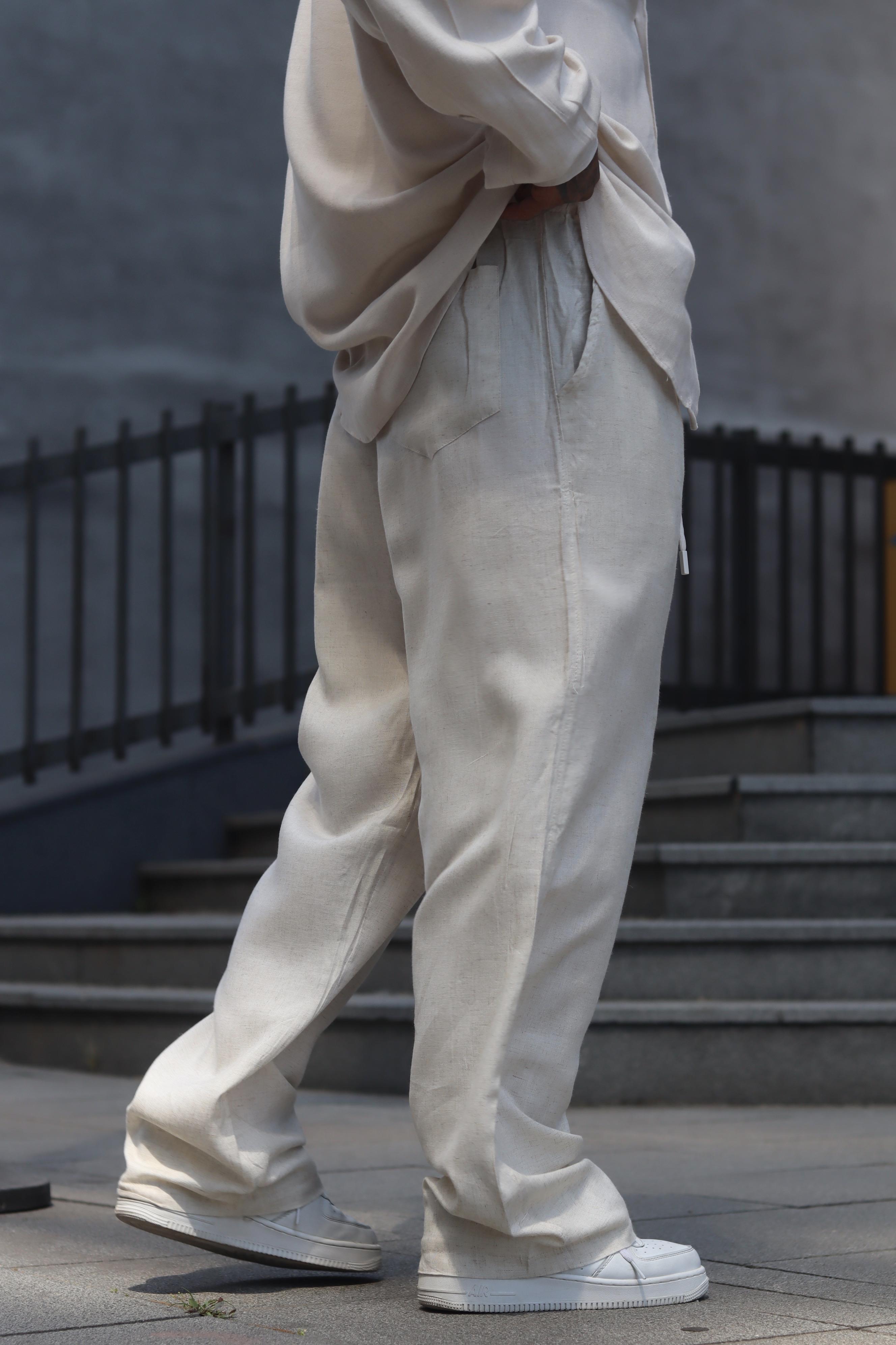 Keten baggy pantolon