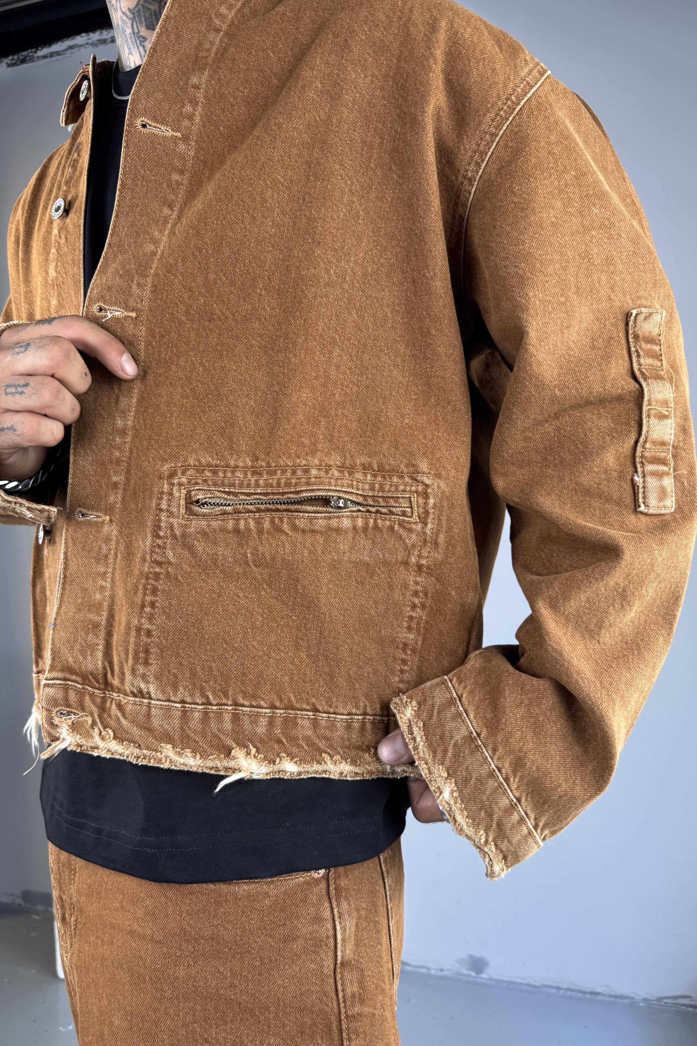 Kiremit Retro Oversize Takım