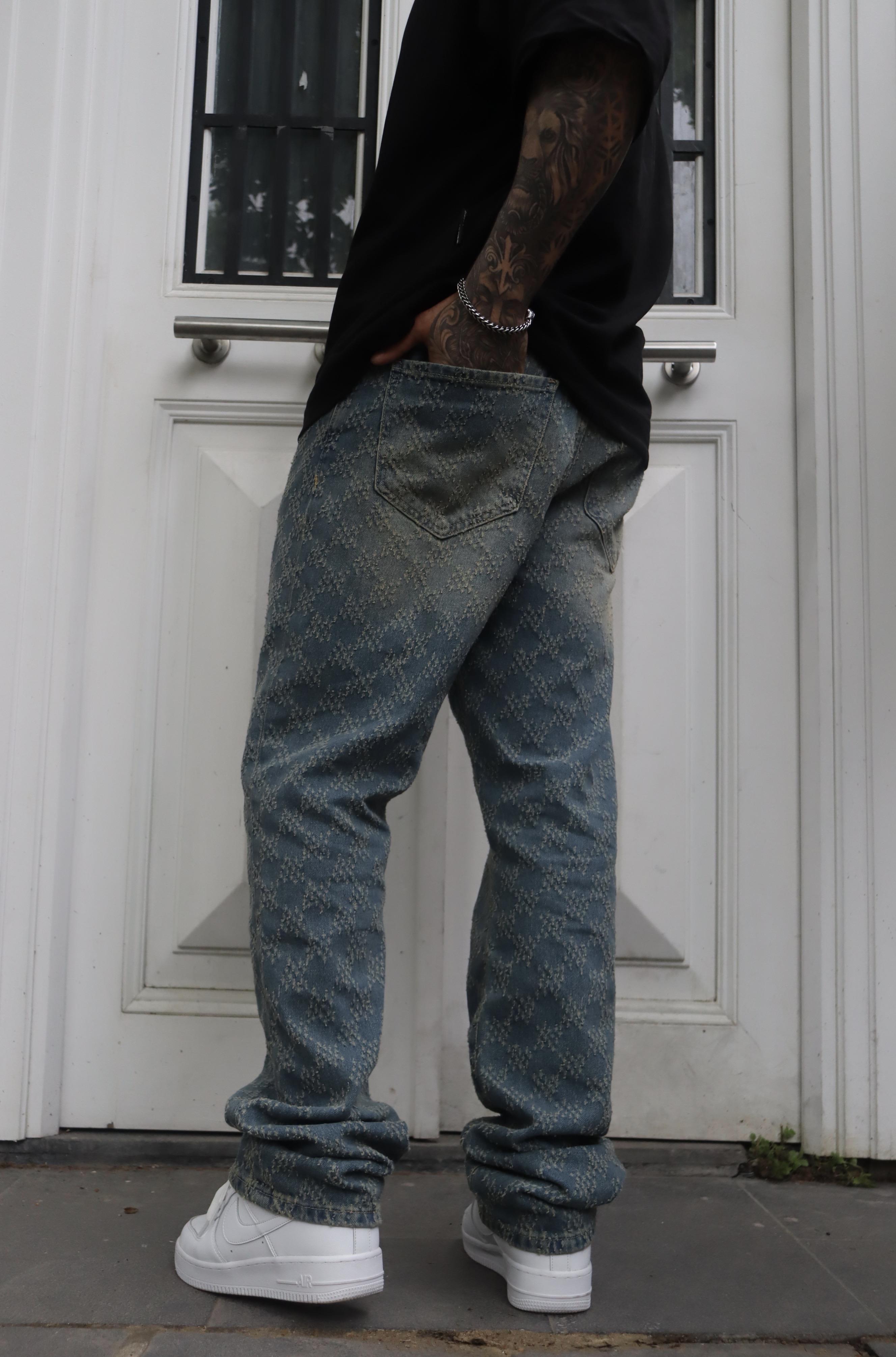 Lazer kesim baggy pantolon