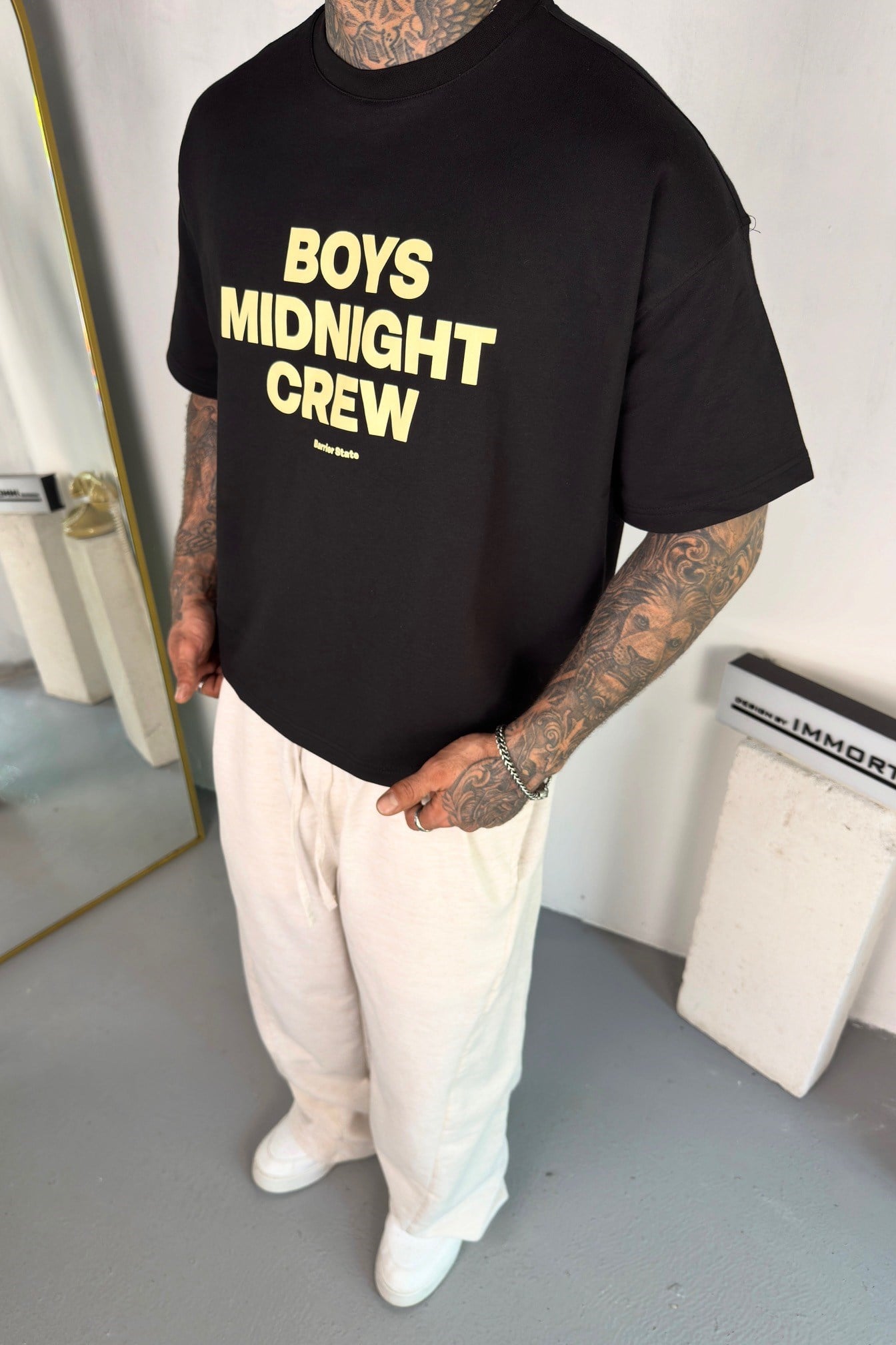 Midnight Boxy Fit Tshirt