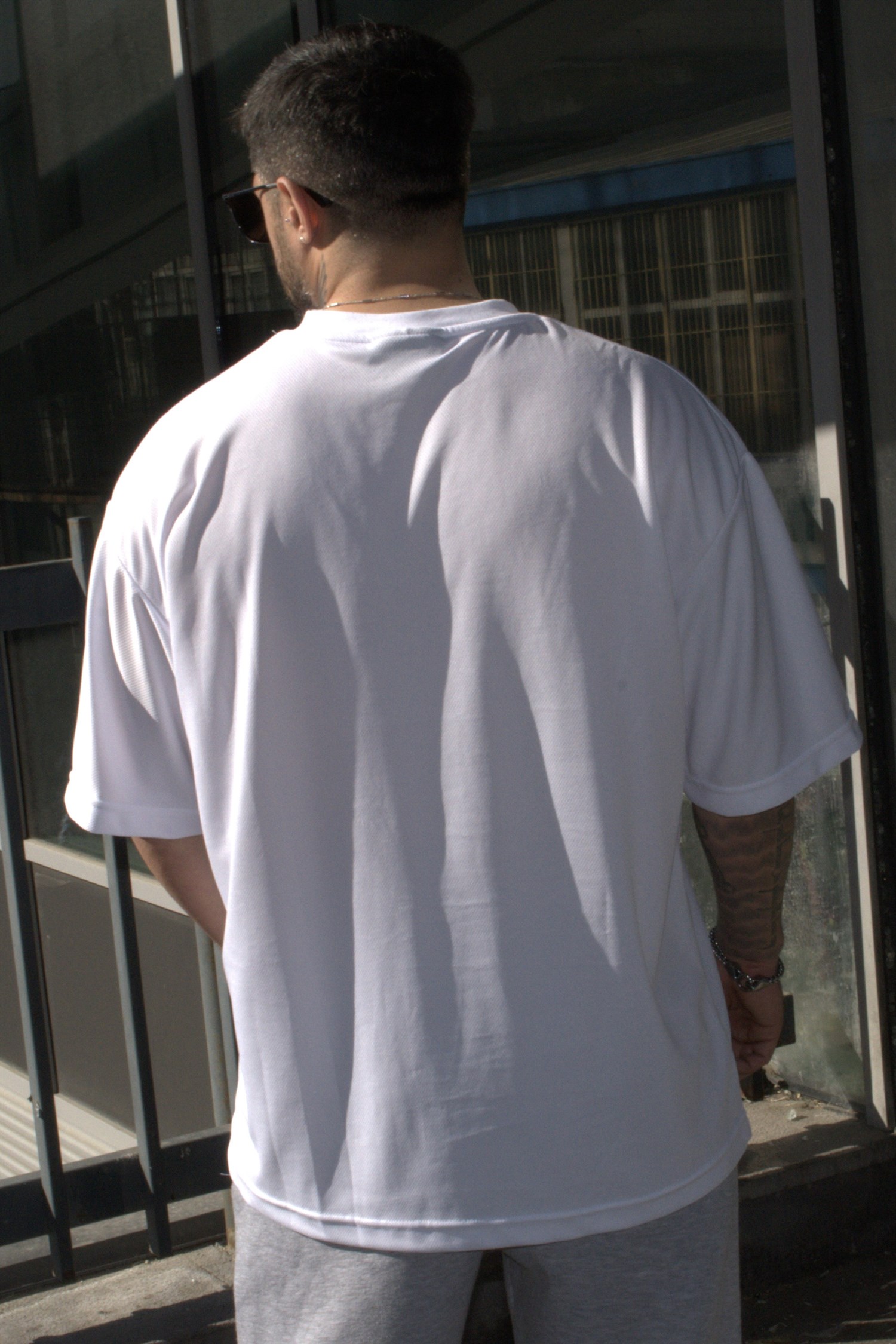 New york oversize beyaz forma
