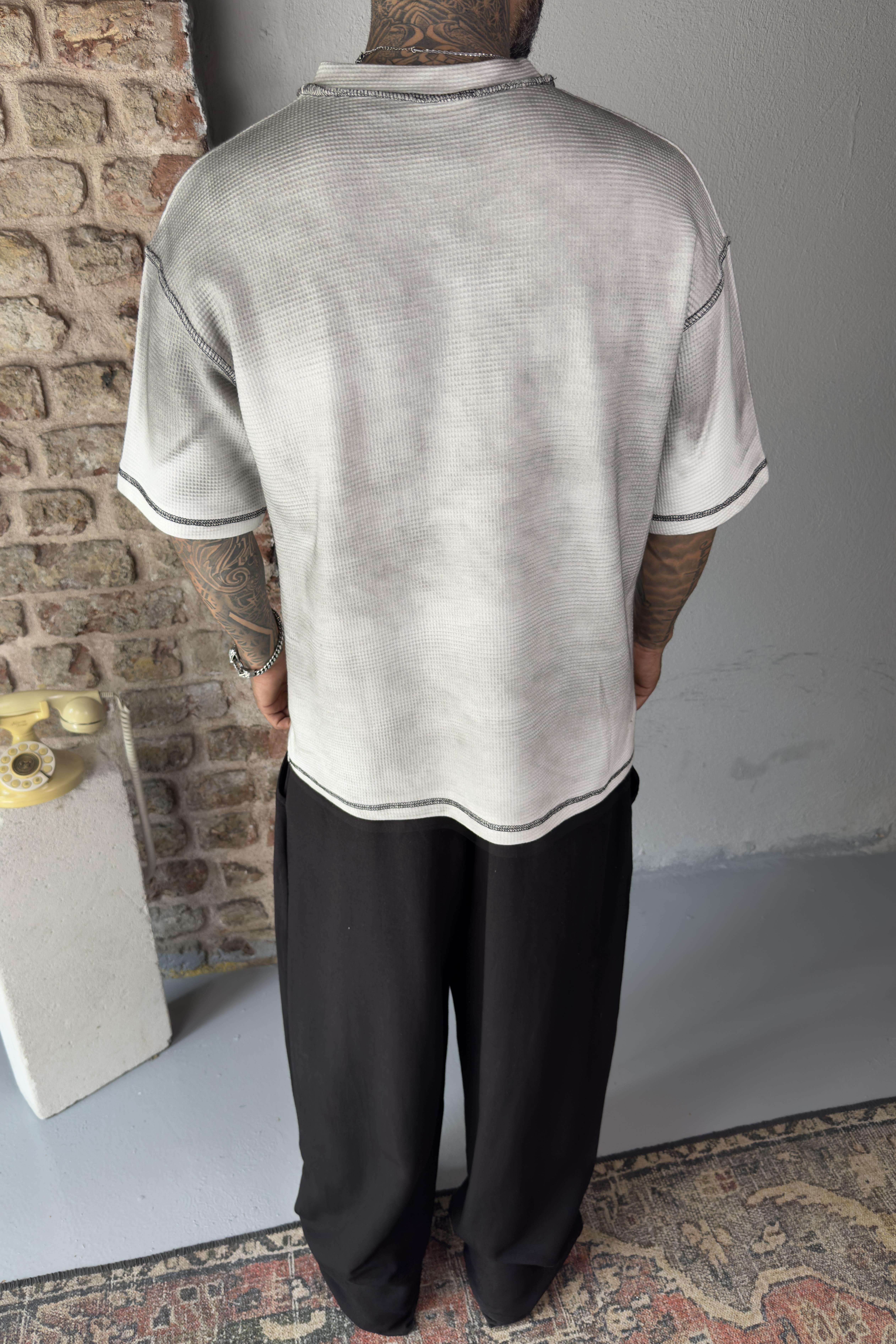 Oversize 3 iplik tshirt