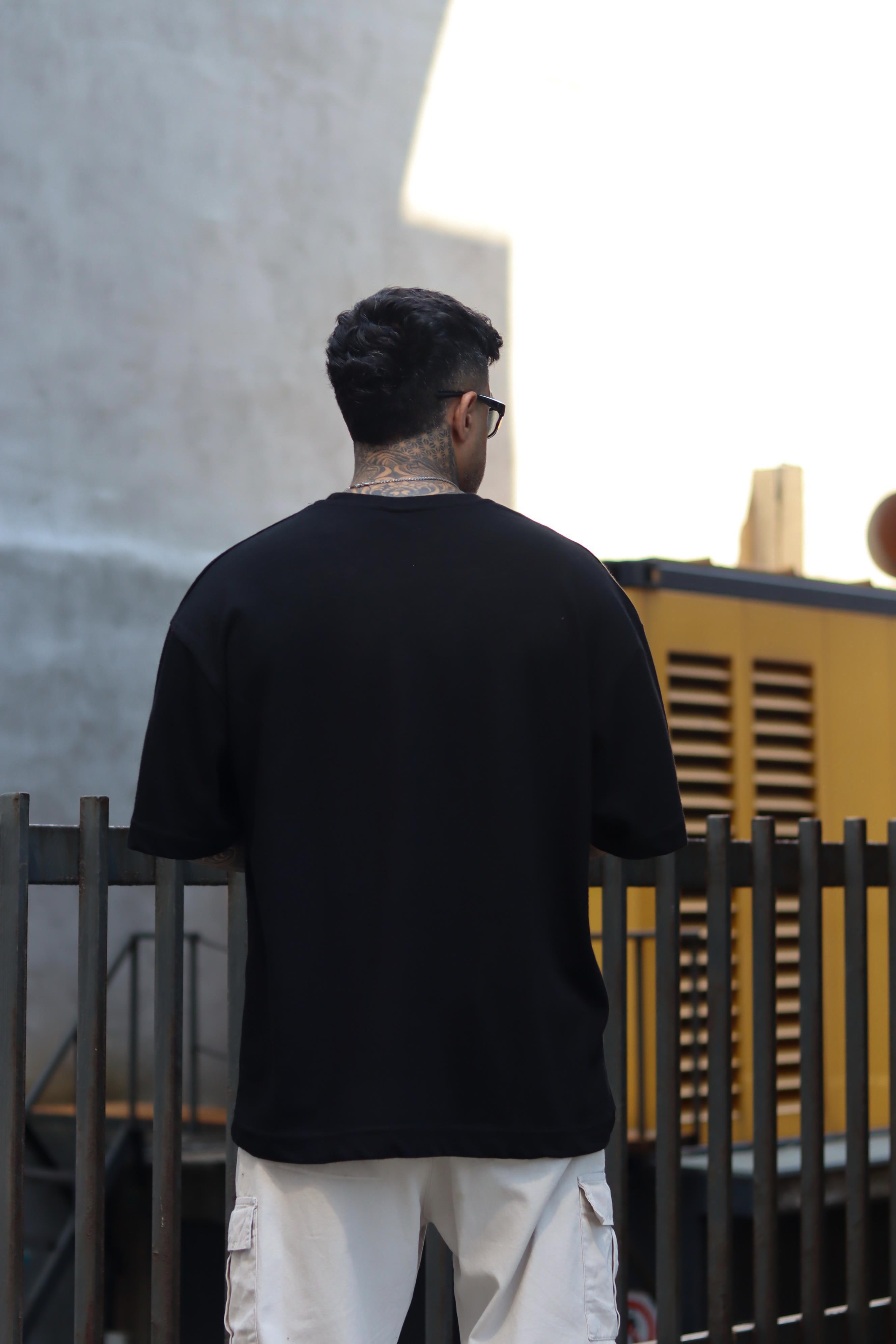 Oversize siyah adult tshirt