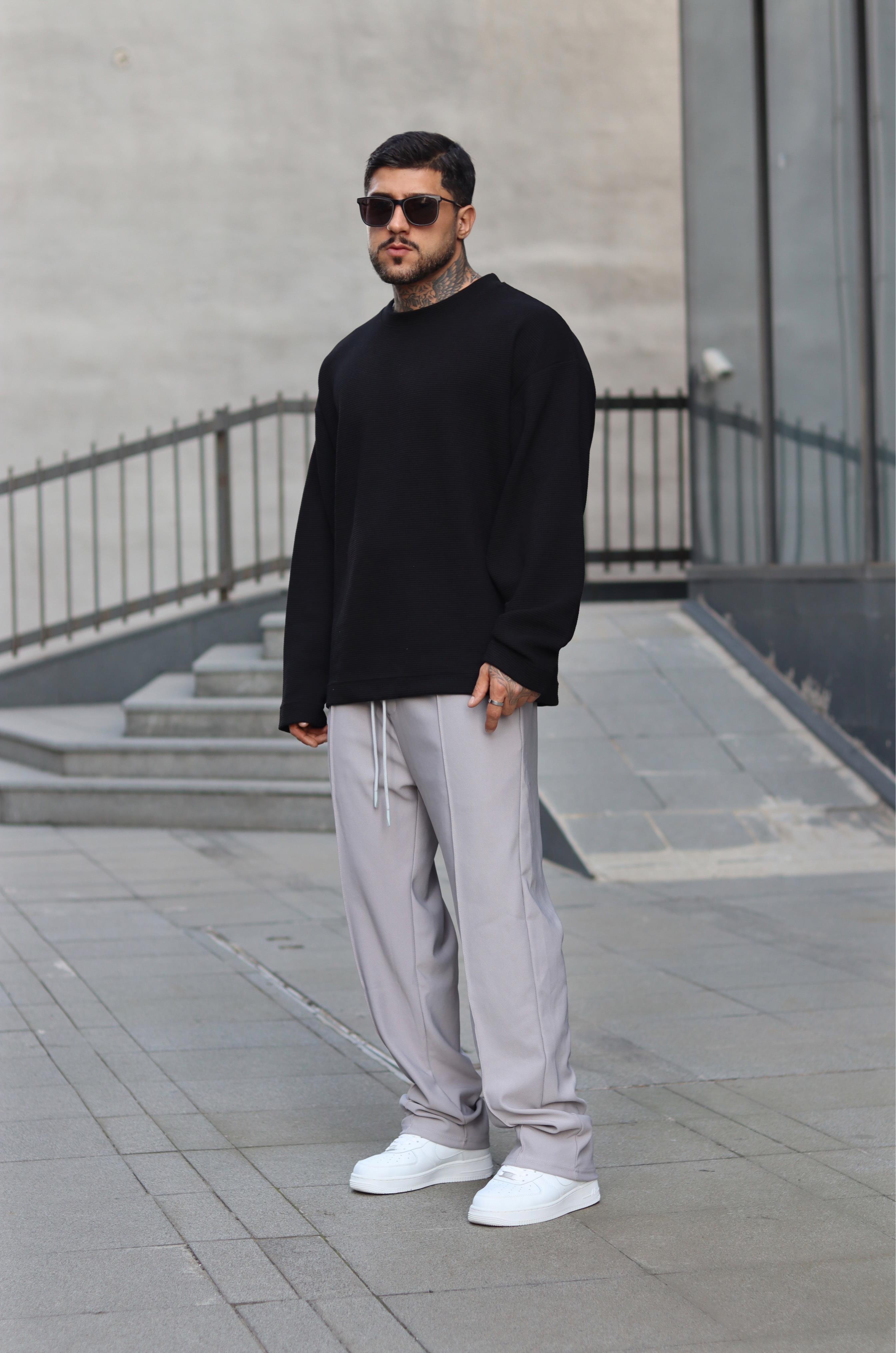 Pileli pantolon