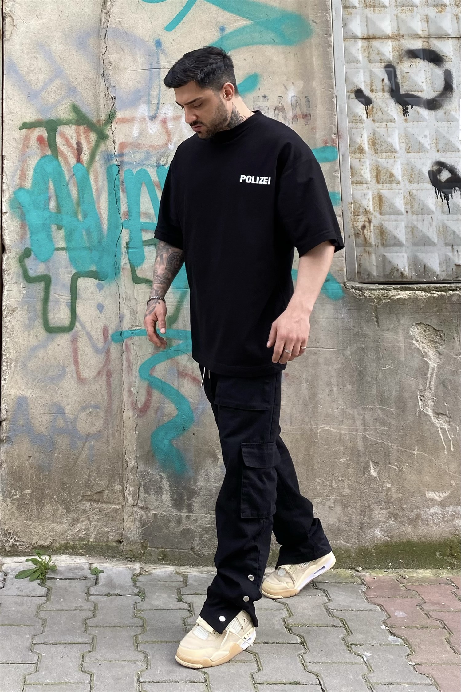 Polizei oversize tshirt