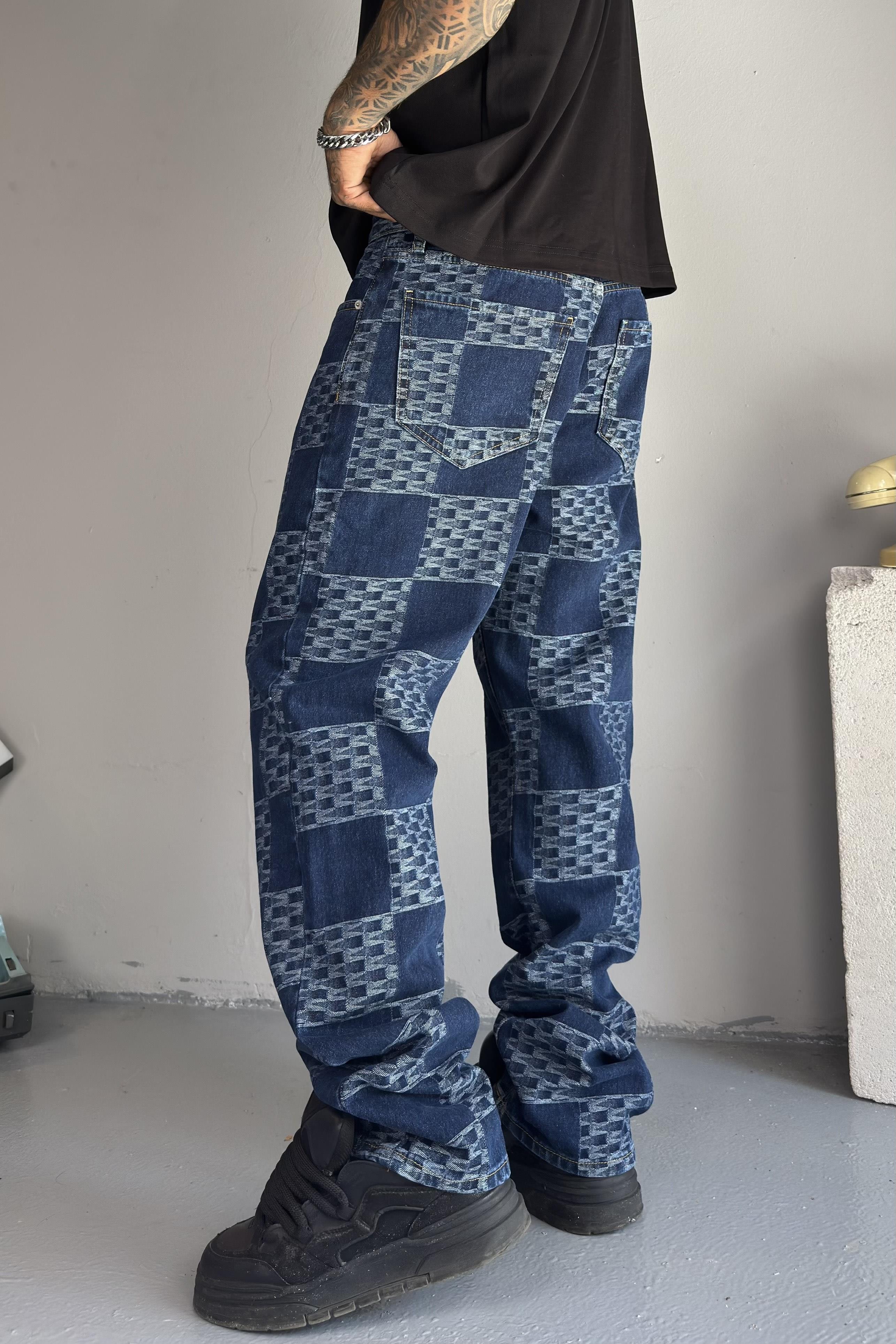 Retro Block Jean