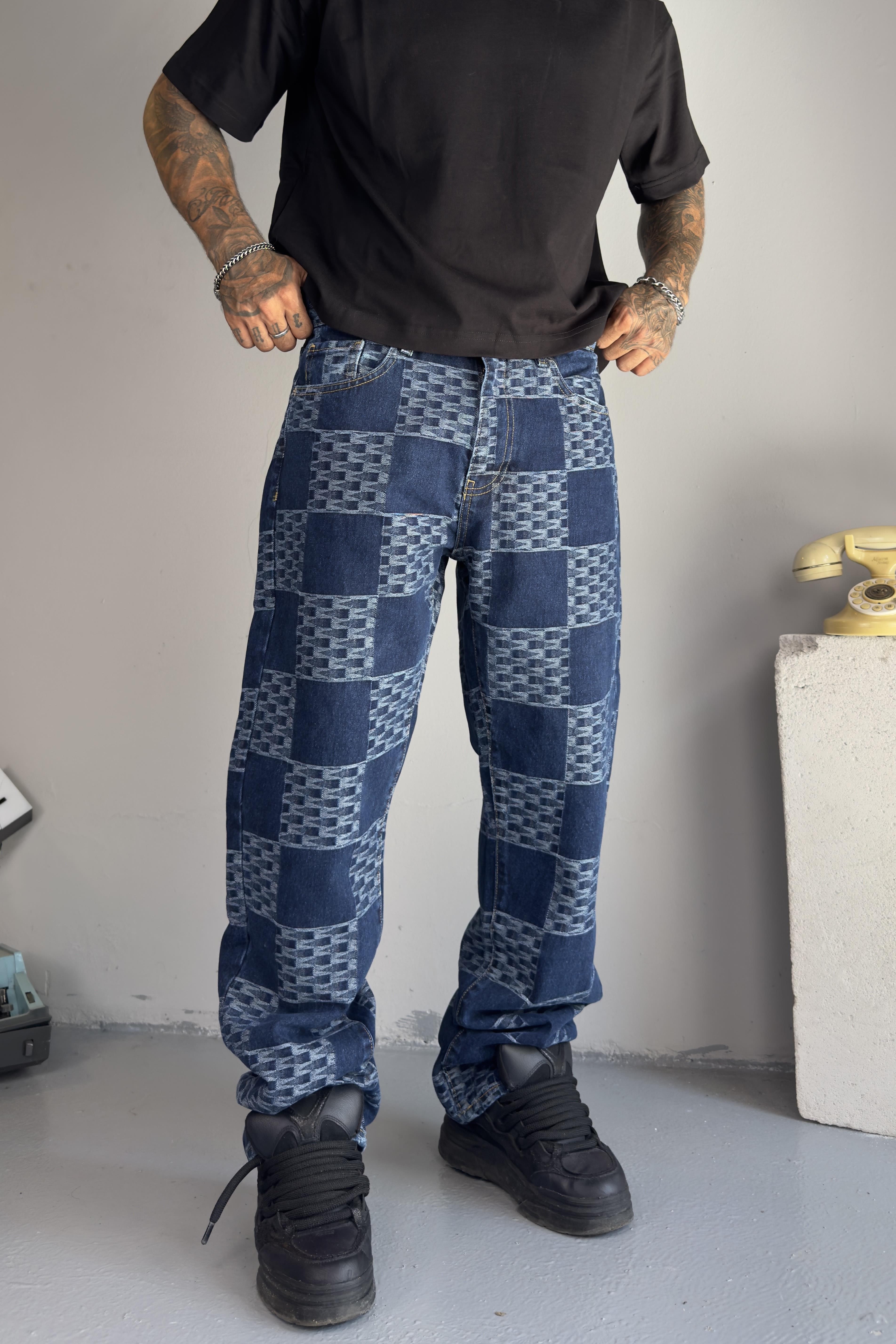Retro Block Jean