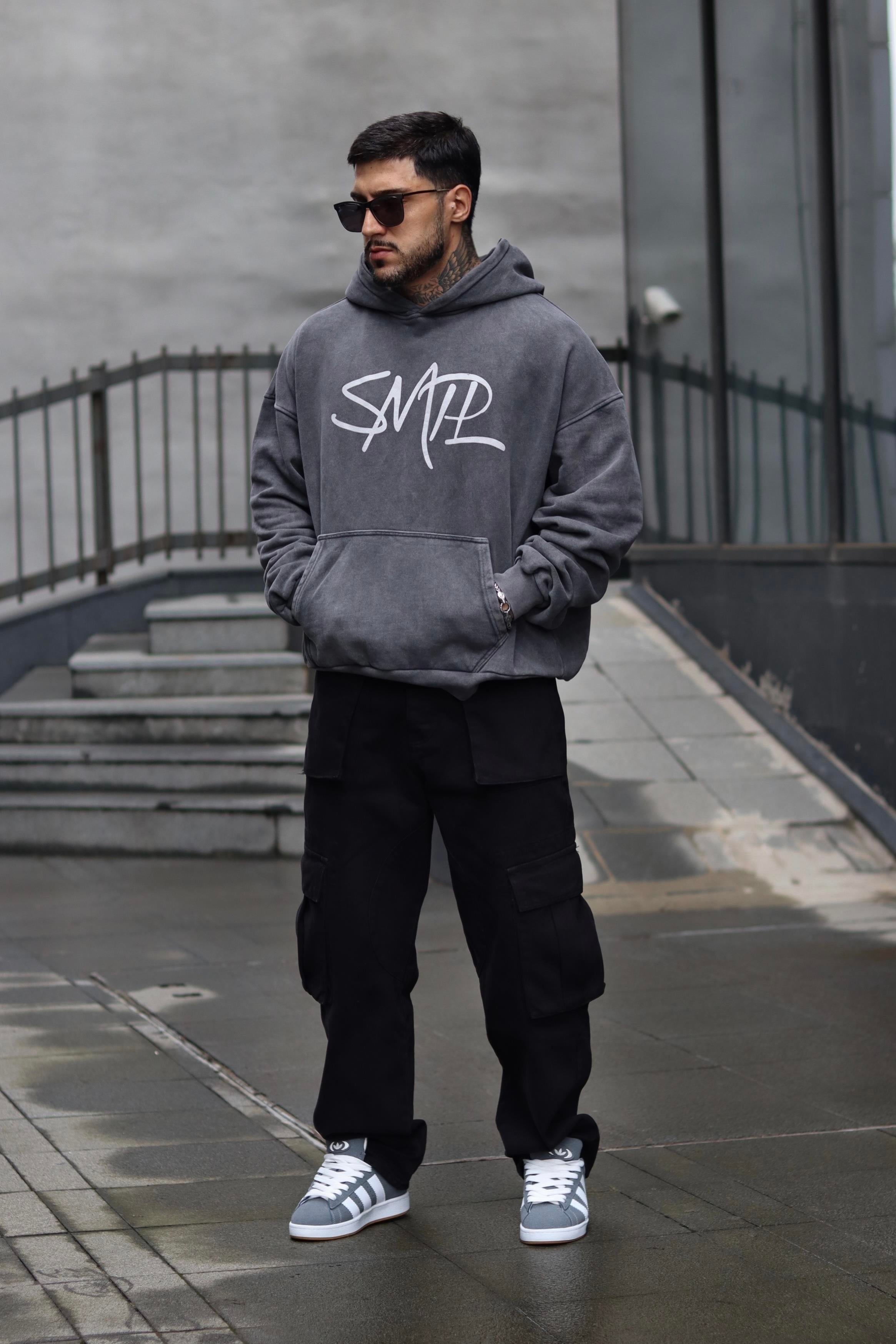 Sample acid wash hoodie