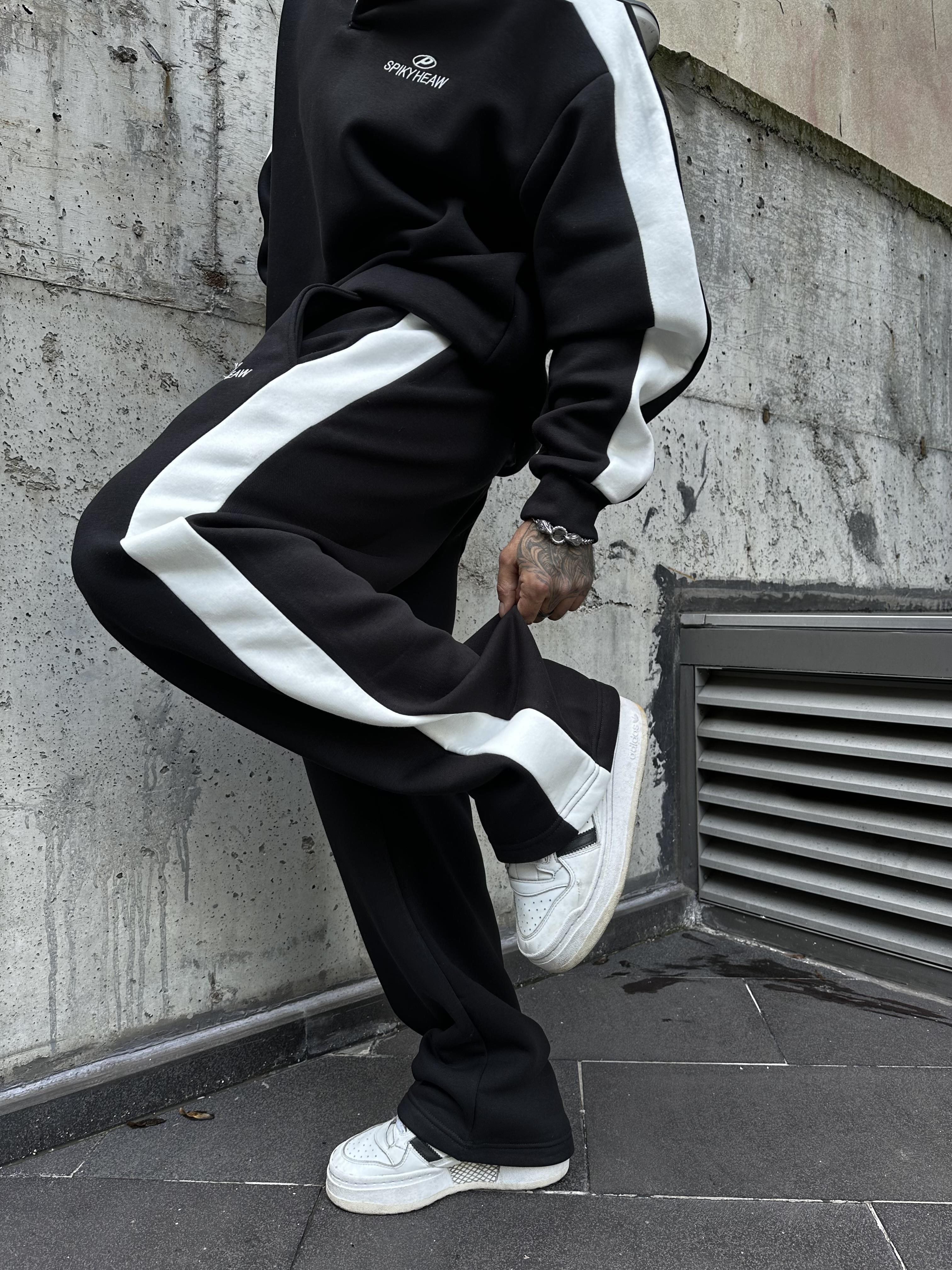 Spikyheaw oversize siyah takım