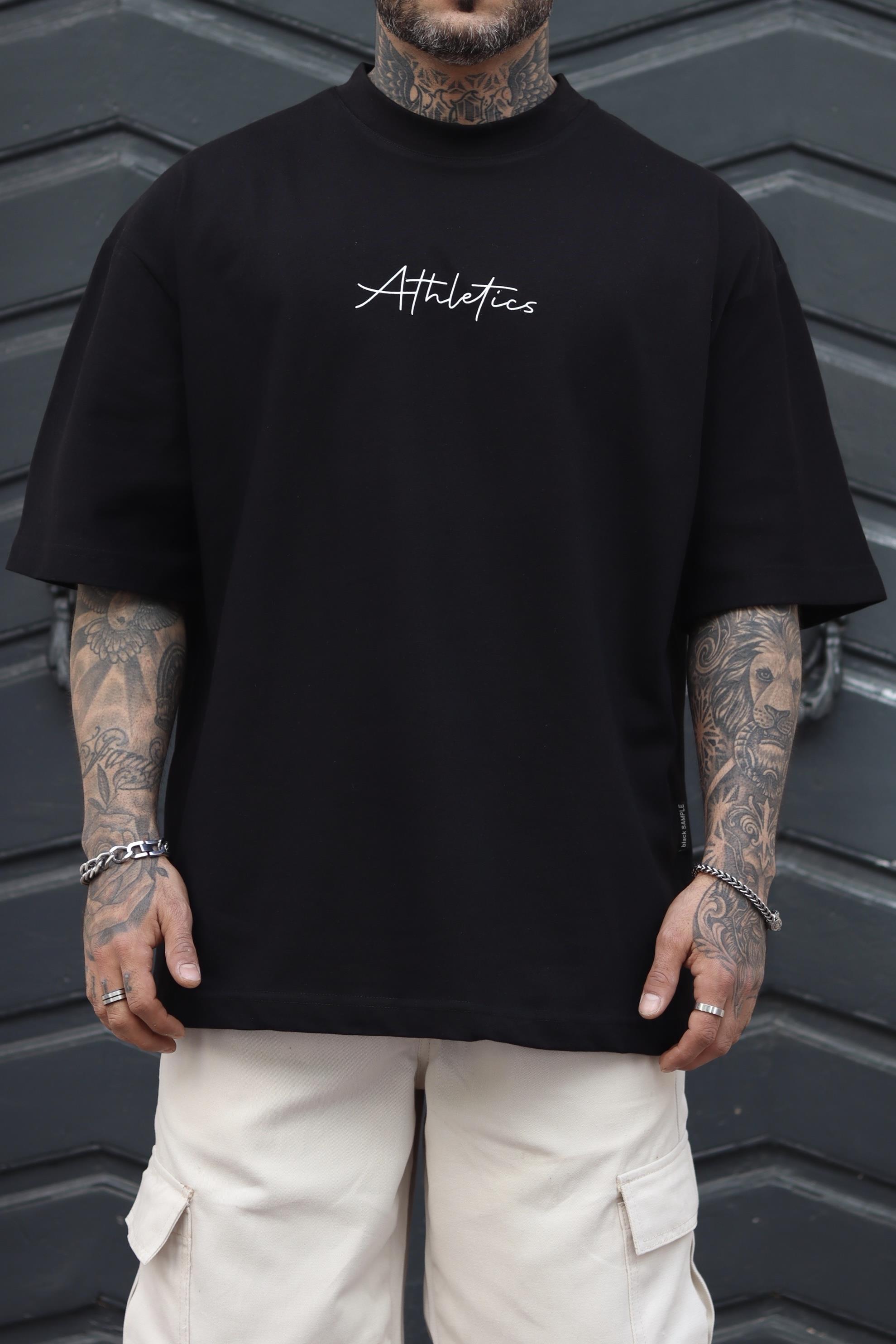 Studio baskılı oversize tshirt