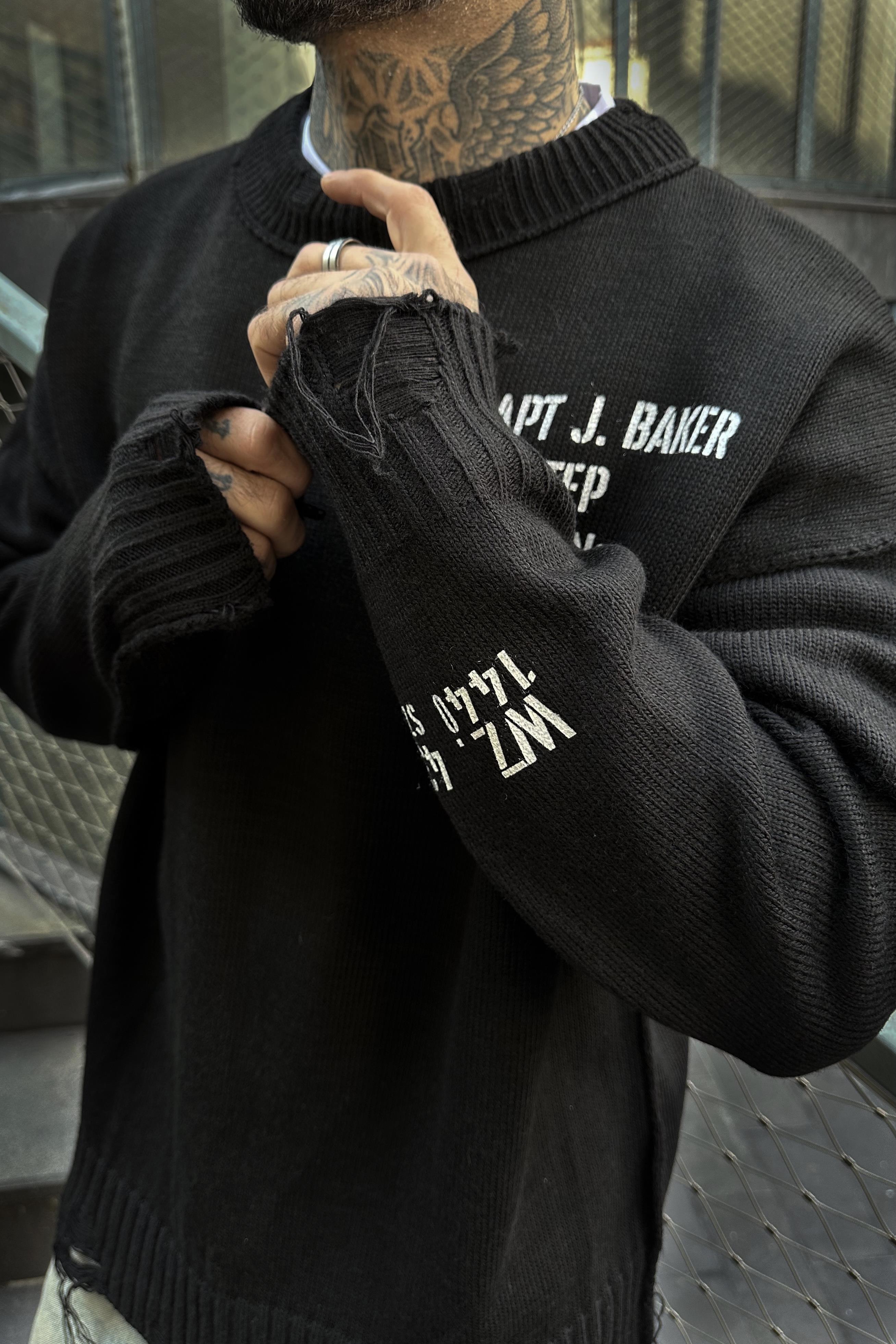 Urban data crew oversize kazak