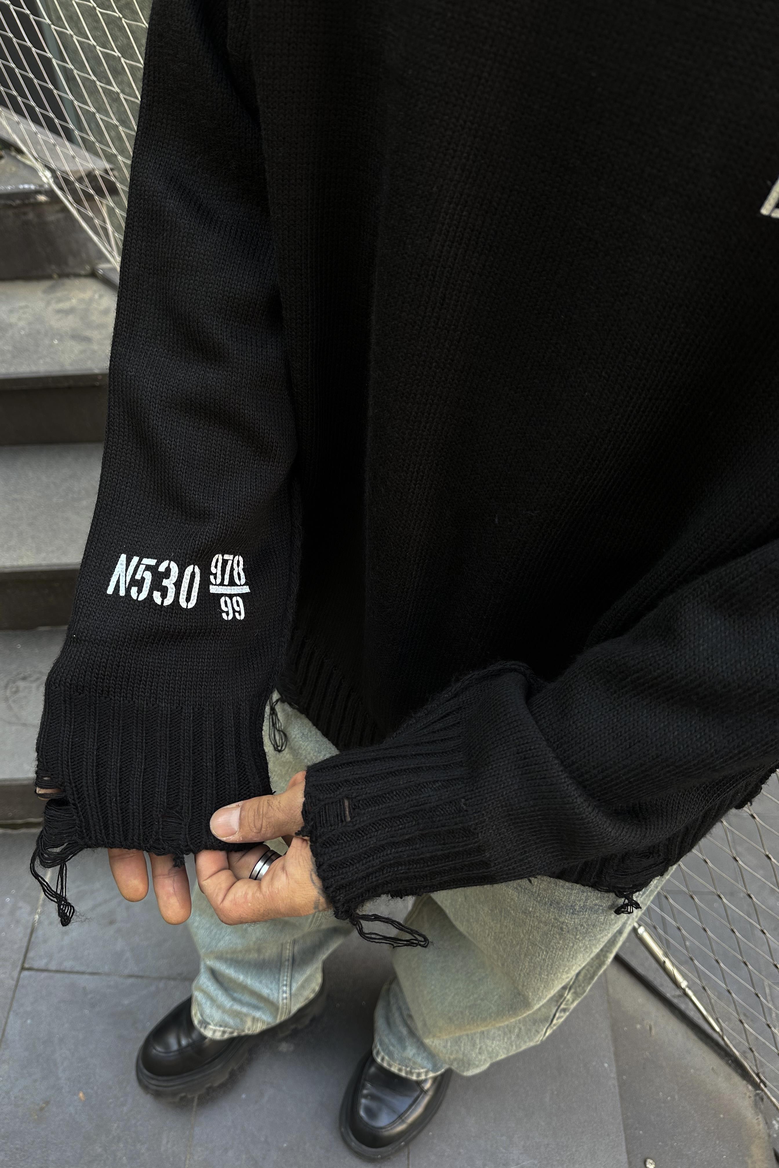 Urban data crew oversize kazak