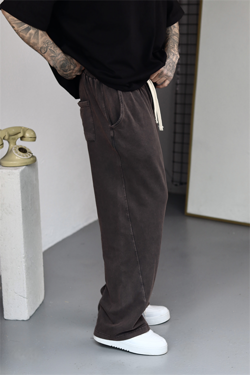 Acı Kahve Yıkamalı Eşofman