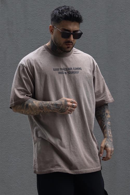 Acid wash oversize tshirt