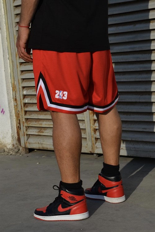 Air kırmızı basketball şort
