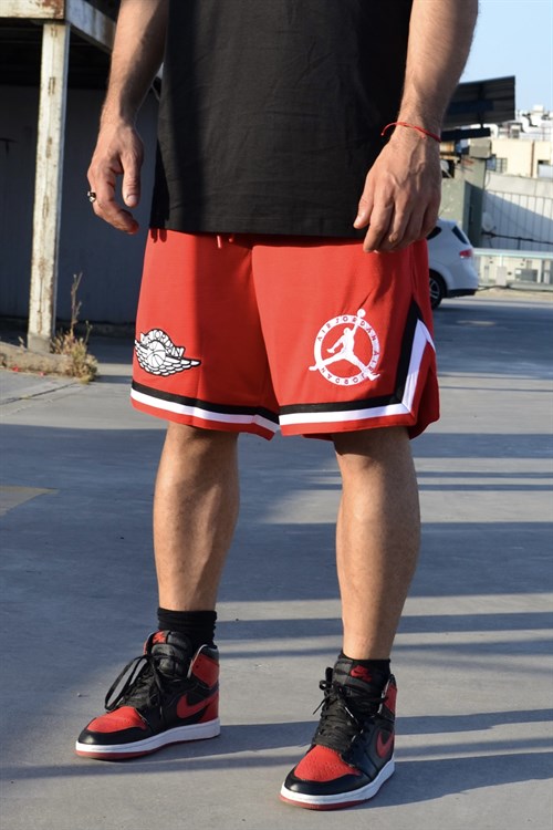 Air kırmızı basketball şort