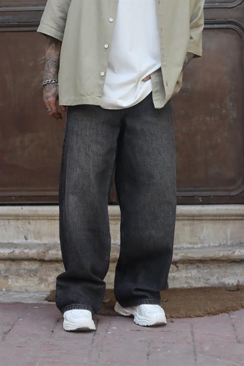 Antrasit ekstra baggy pantolon