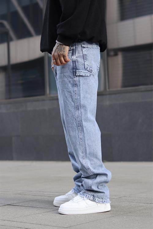Baggy denim pantolon
