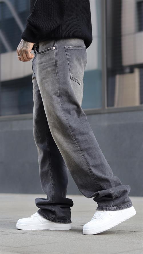 Baggy eskitme kot pantolon