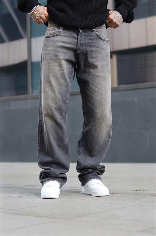 Baggy eskitme kot pantolon