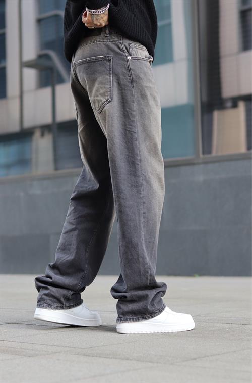 Baggy eskitme kot pantolon