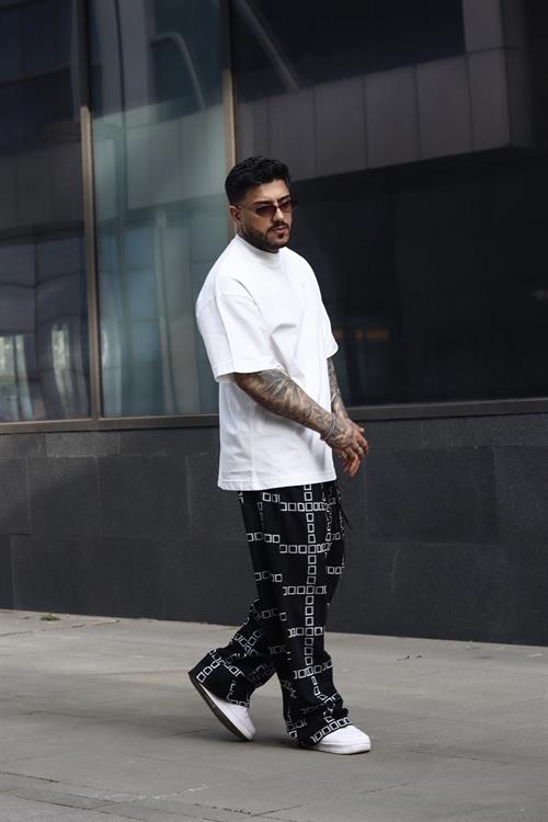 Baggy siyah sweatpants