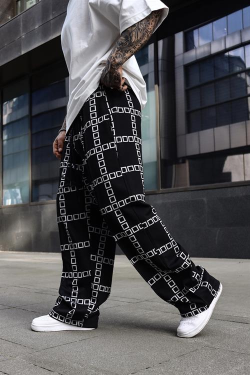 Baggy siyah sweatpants